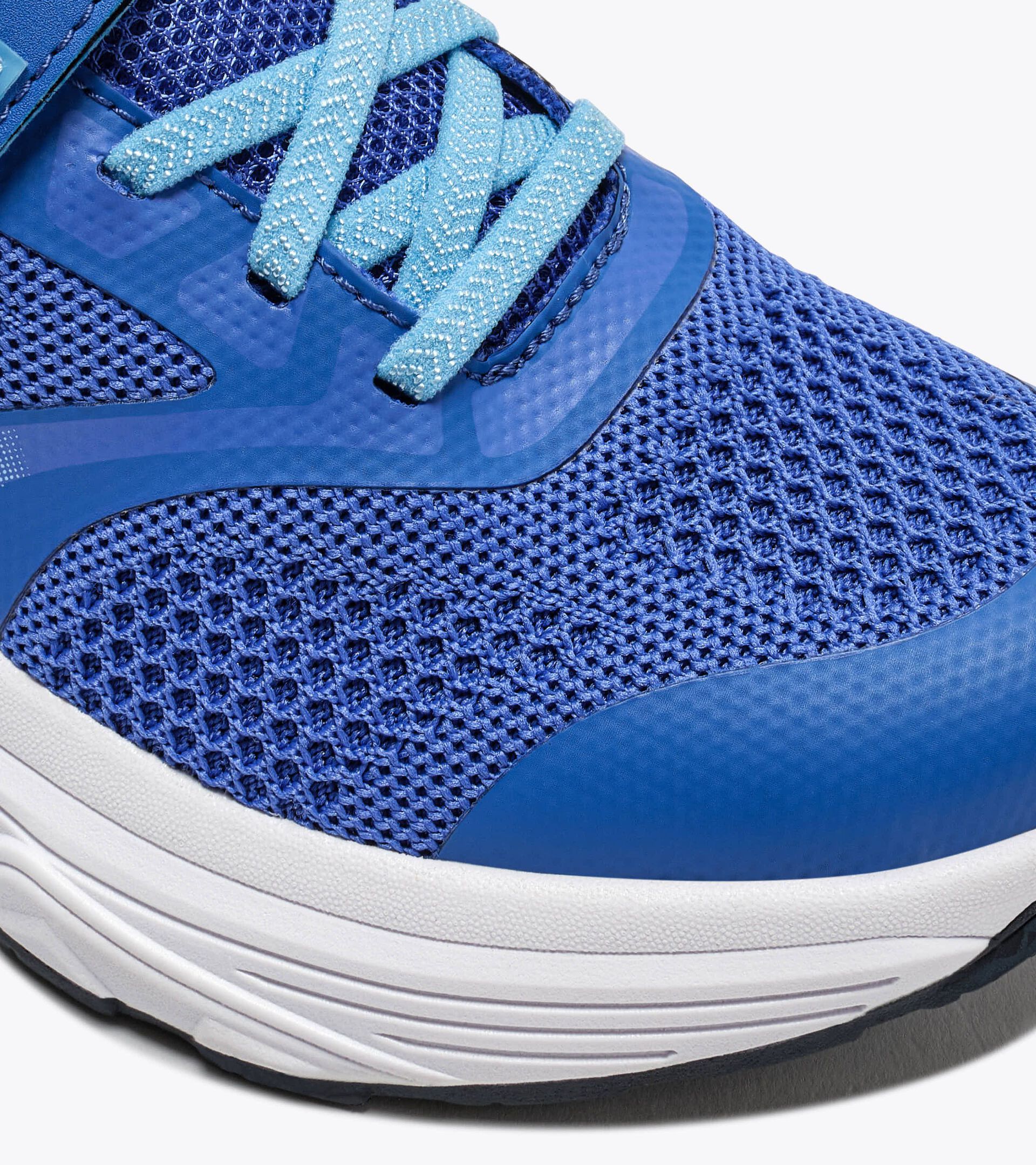 Chaussures de running - Syst&egrave;me &agrave; double la&ccedil;age - Junior
 SNIPE 4 JR DAZZLING BLUE/BALTIC SEA - Diadora