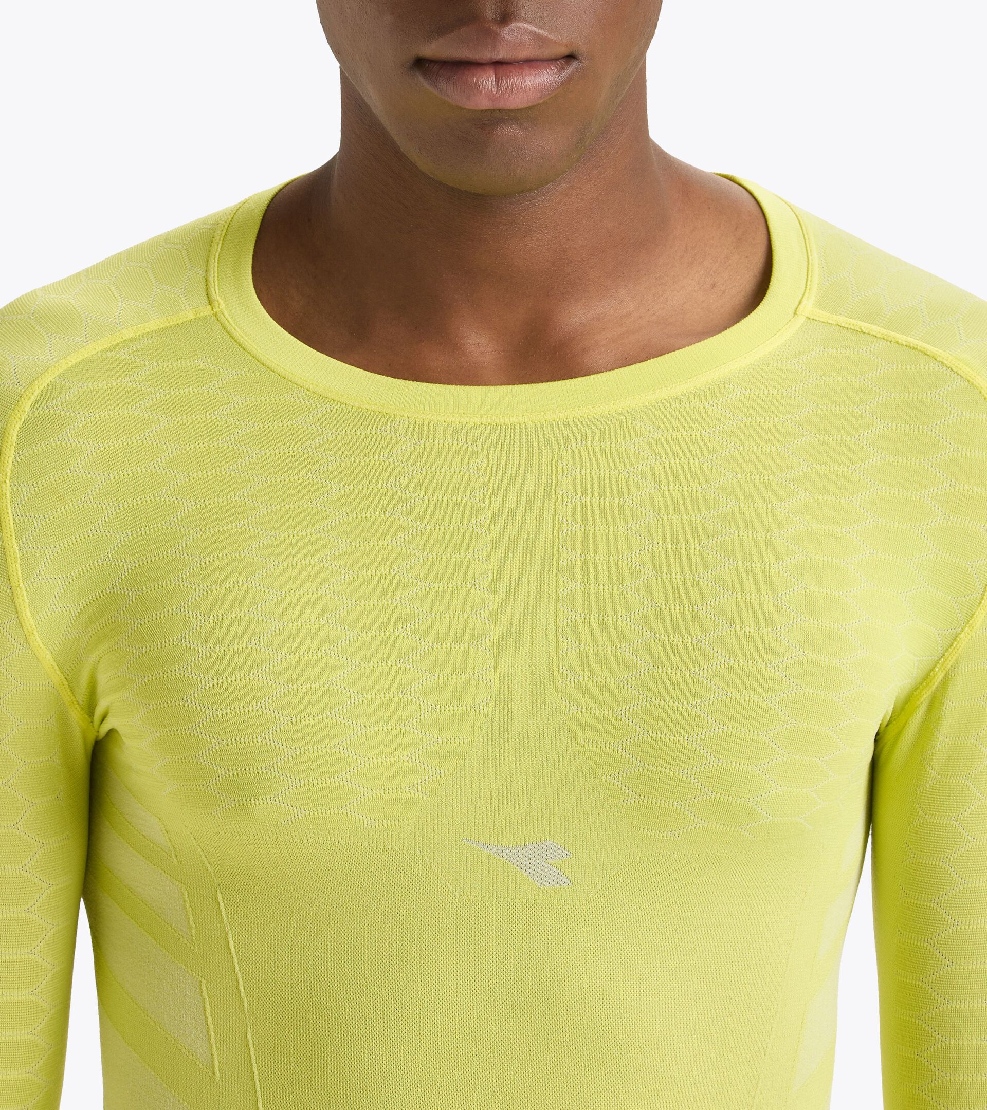 Long-sleeved training t-shirt - Men LS T-SHIRT ACT EVENING PRIMROSE - Diadora
