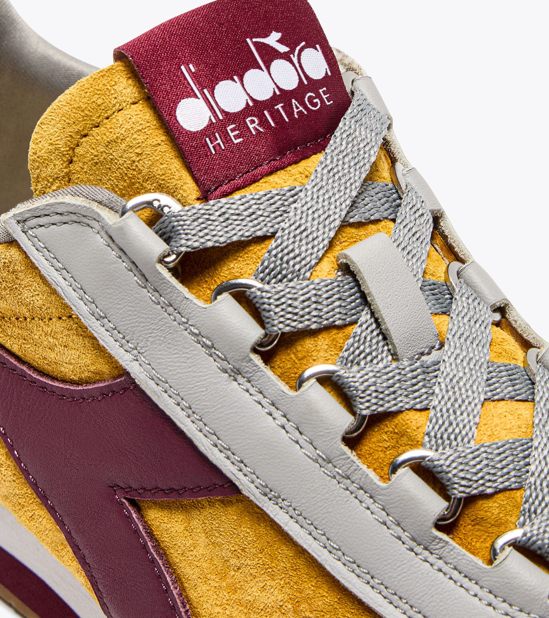 Sneaker Heritage in pelle profilo basso - Per ogni genere EQUIPE '75 SW GIALLO FRESIA - Diadora