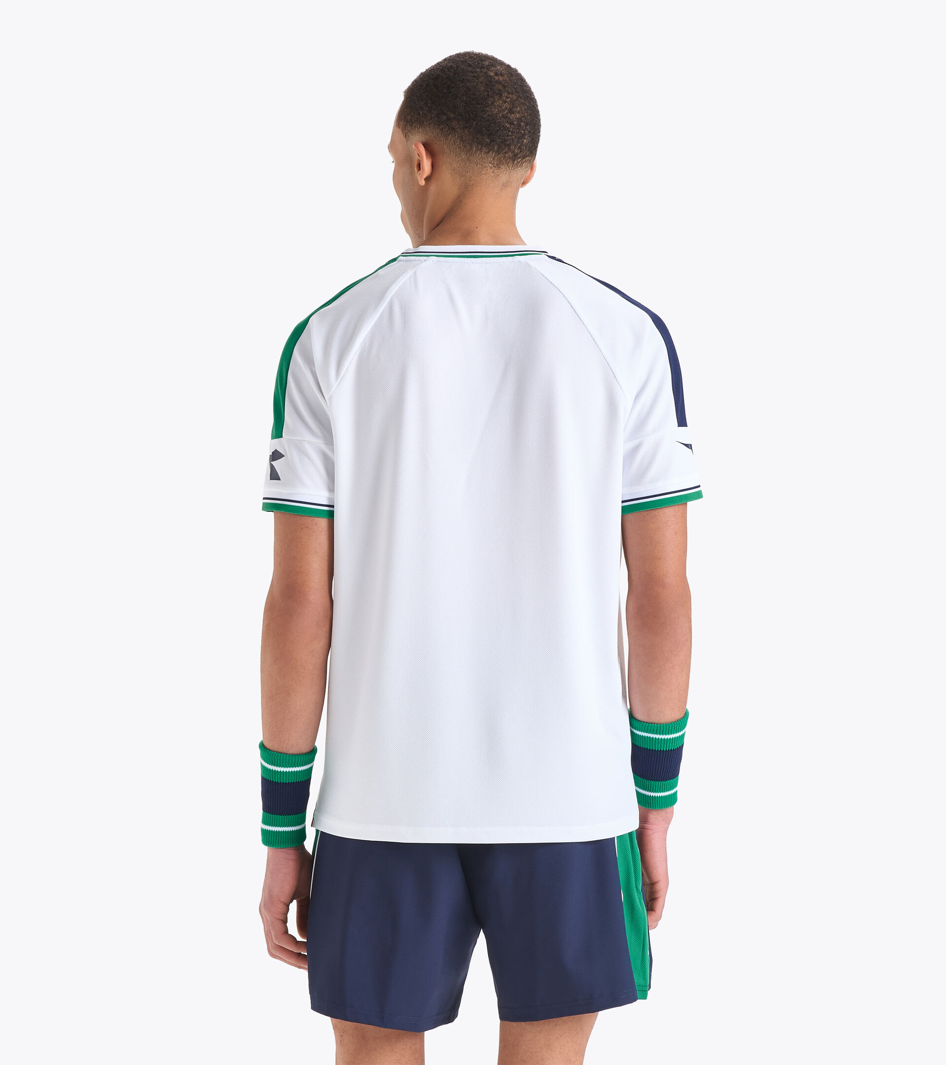 T-shirt de tennis - Homme SS T-SHIRT ICON BLANC VIF - Diadora