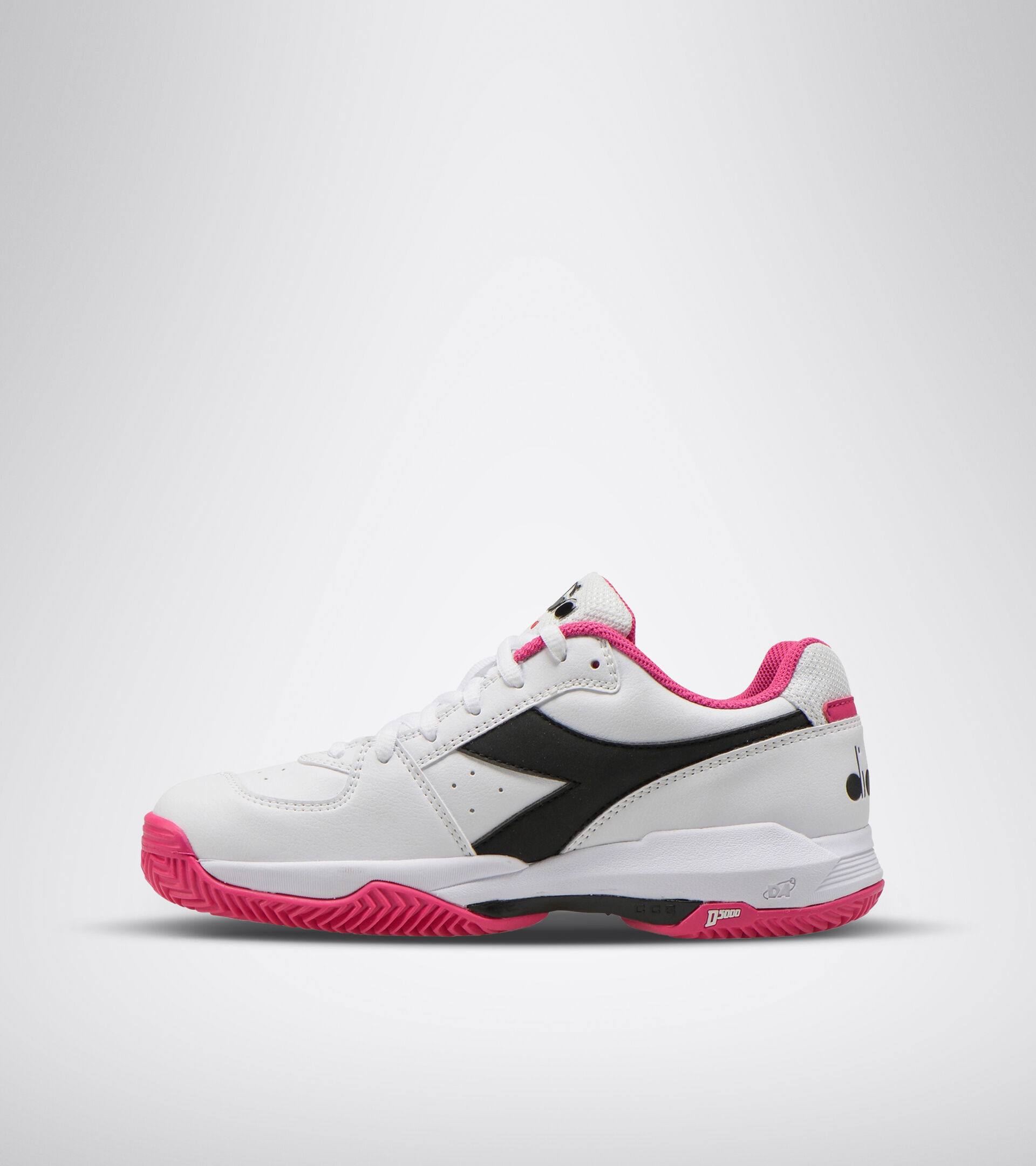 Footwear Sport DONNA S. CHALLENGE 3 W SL CLAY WHITE/BLACK/MAGENTA Diadora