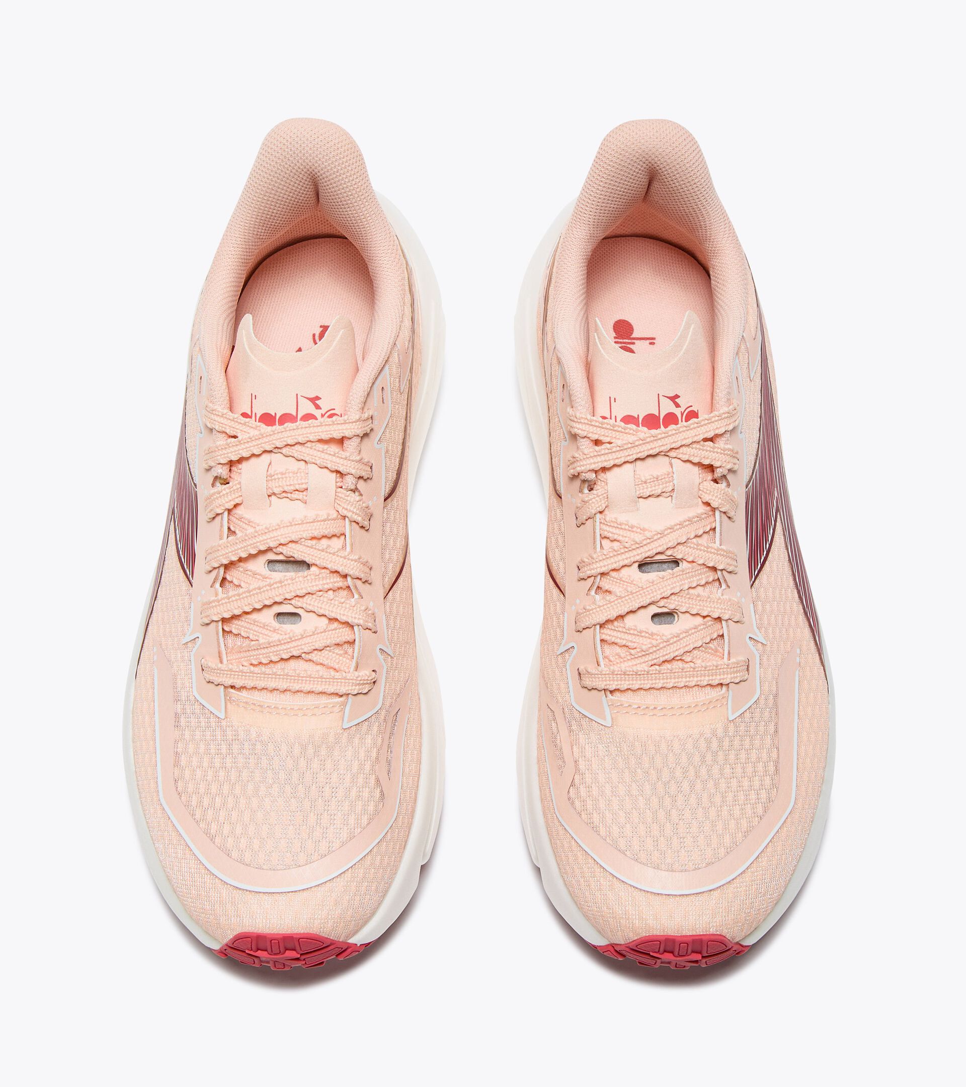 Laufschuh - Leichtigkeit und Reaktivit&auml;t - Damen FREQUENZA 2 W SCALLOP SHELL/WINERY - Diadora