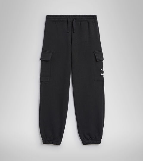 JB.PANTS CUFF HOOPLA, BLACK Sports trousers - Kids JB.PANTS CUFF HOOPLA BLACK - Diadora