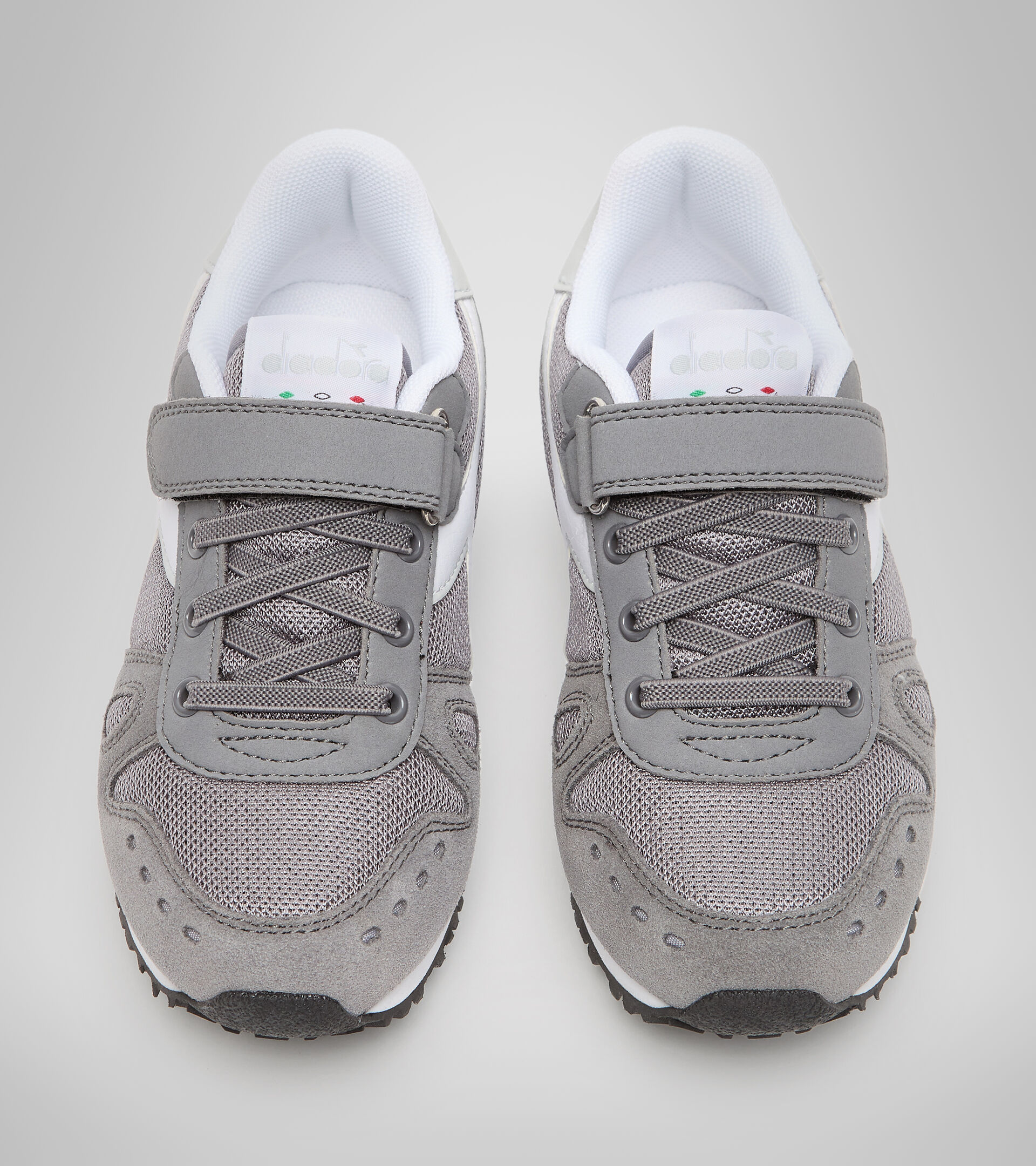 Sports shoes - Kids 4-8 years SIMPLE RUN PS STEEL GRAY - Diadora