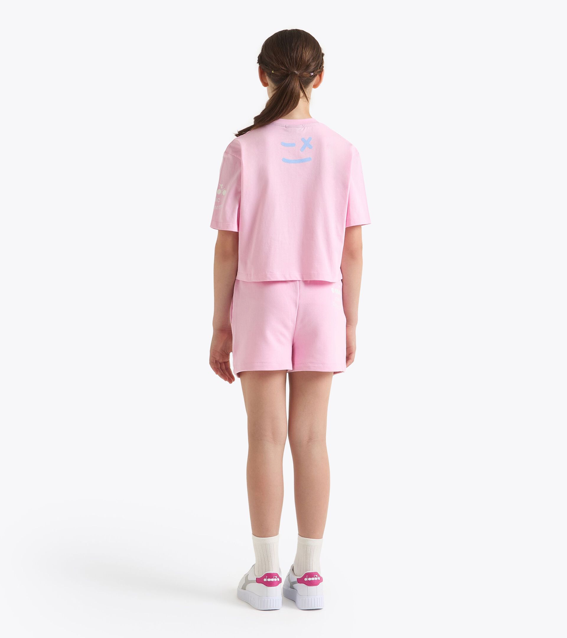 Sport suit - Fit comfort - Girl JG. SET CANDY PINK - Diadora