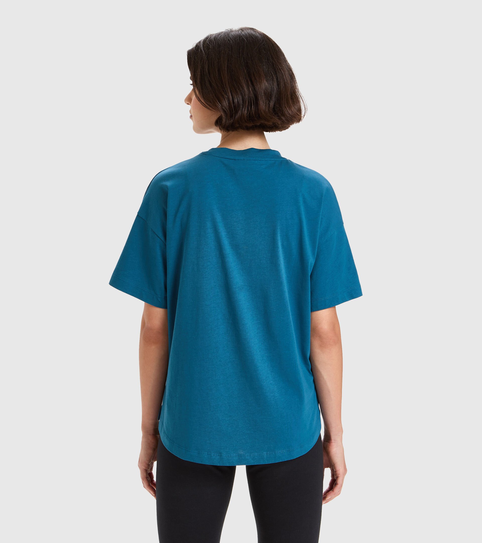 T-shirt - Women L.T-SHIRT SS LUSH BLUE MORROCAN - Diadora