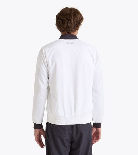 Veste de tennis - Homme JACKET COURT BLANC VIF - Diadora