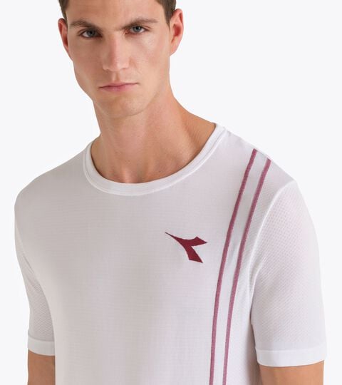 T-Shirt STRATOUNO Made in Italy - Gara - Herren
 SS T-SHIRT MATCH STRATOUNO STRAHLEND WEISSE - Diadora