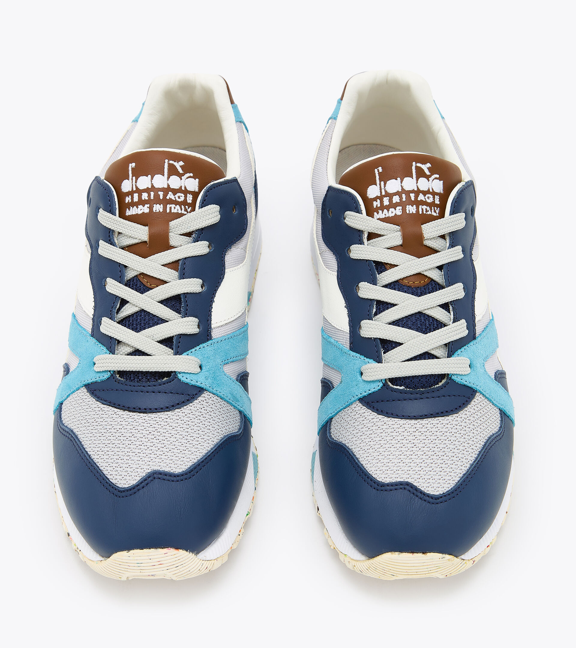 Chaussures Heritage Made in Italy - Homme N9000 2030 ITALIA BLEU ENSEIGNE - Diadora