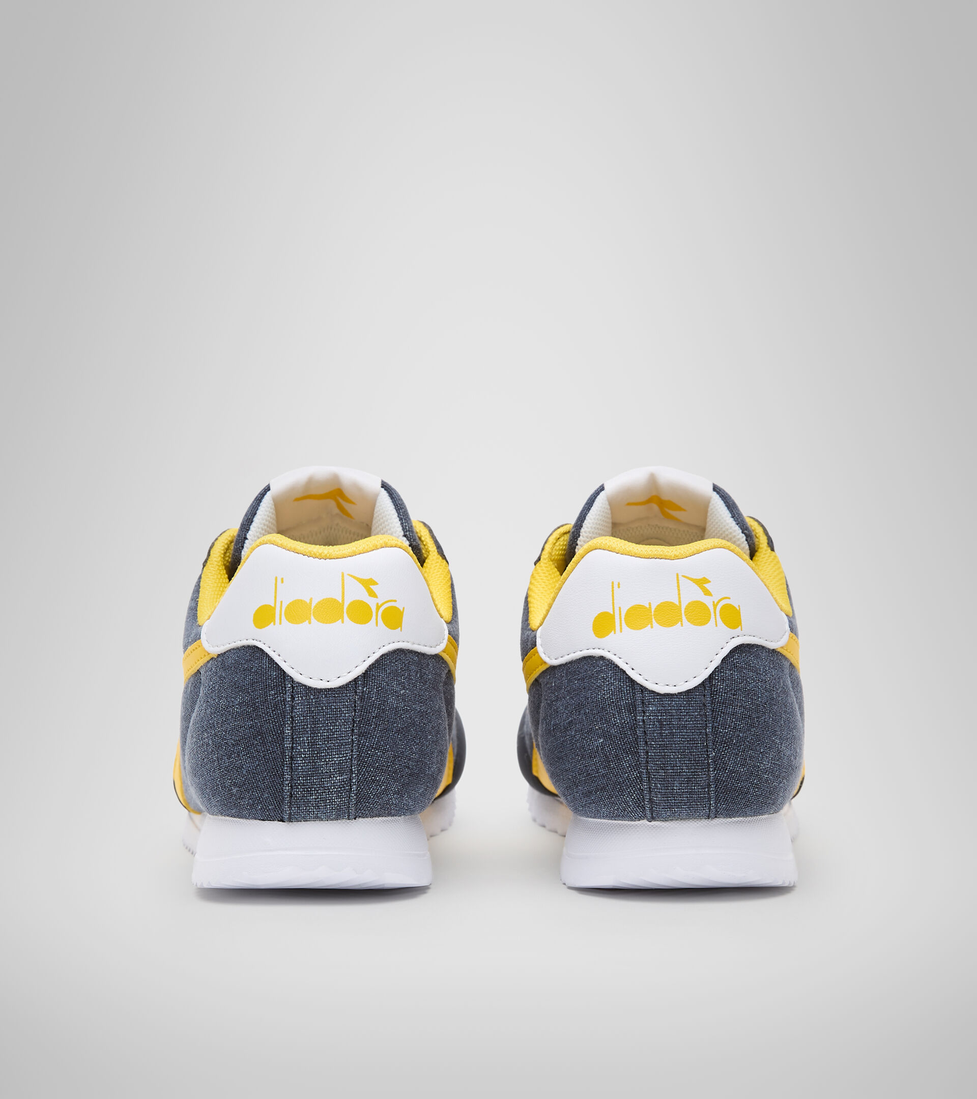 Sports shoes - Youth 8-16 years JOG LIGHT GS CORSAIR/BRIGHT YELLOW - Diadora