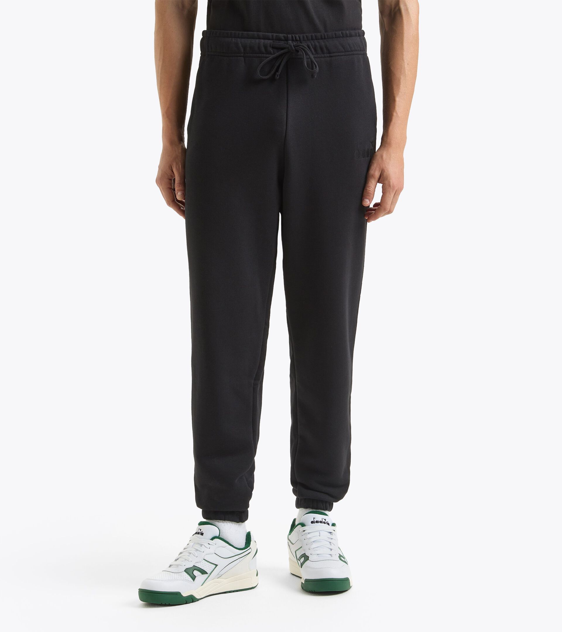 Pantalón deportivo - Gender neutral  PANT ATHL. LOGO NEGRO - Diadora