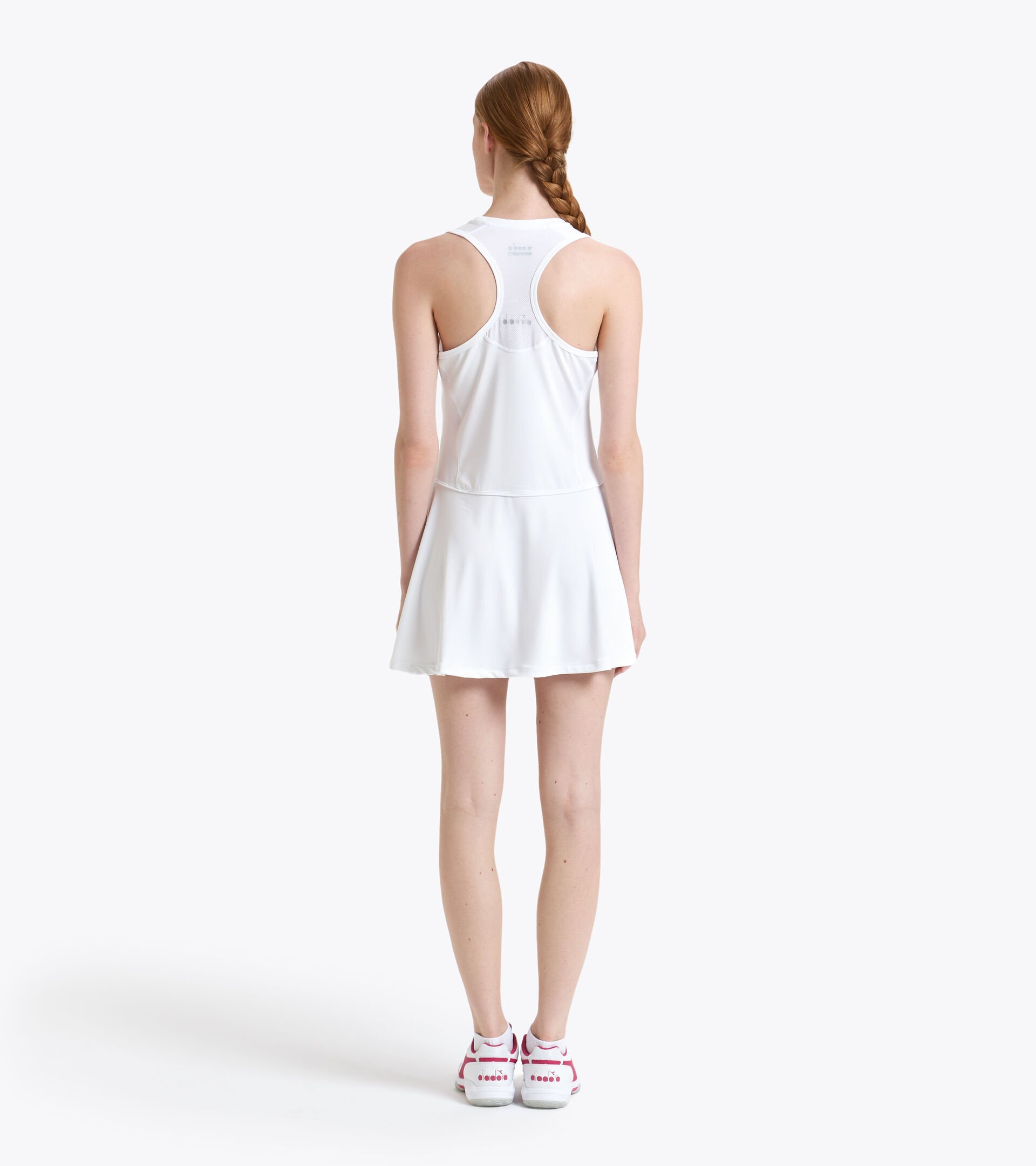 Tennis dress - Women L. DRESS COURT OPTICAL WHITE - Diadora