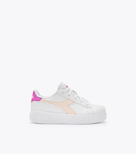 Sportschuh - Kinder 4-8 Jahren GAME STEP PS BIANCO/VIOLA ROBINIA - Diadora