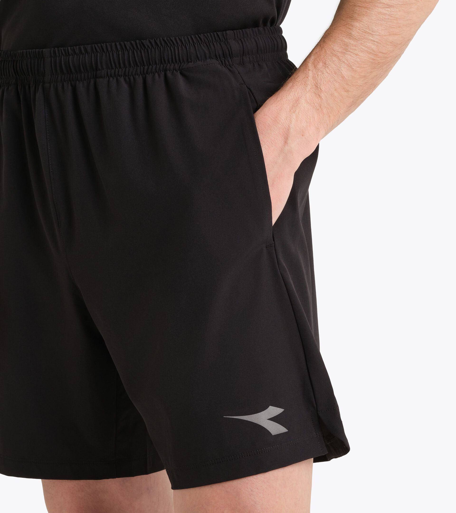 7&rsquo;&rsquo; Running Shorts - Men&rsquo;s
 SHORTS 7 BLACK - Diadora