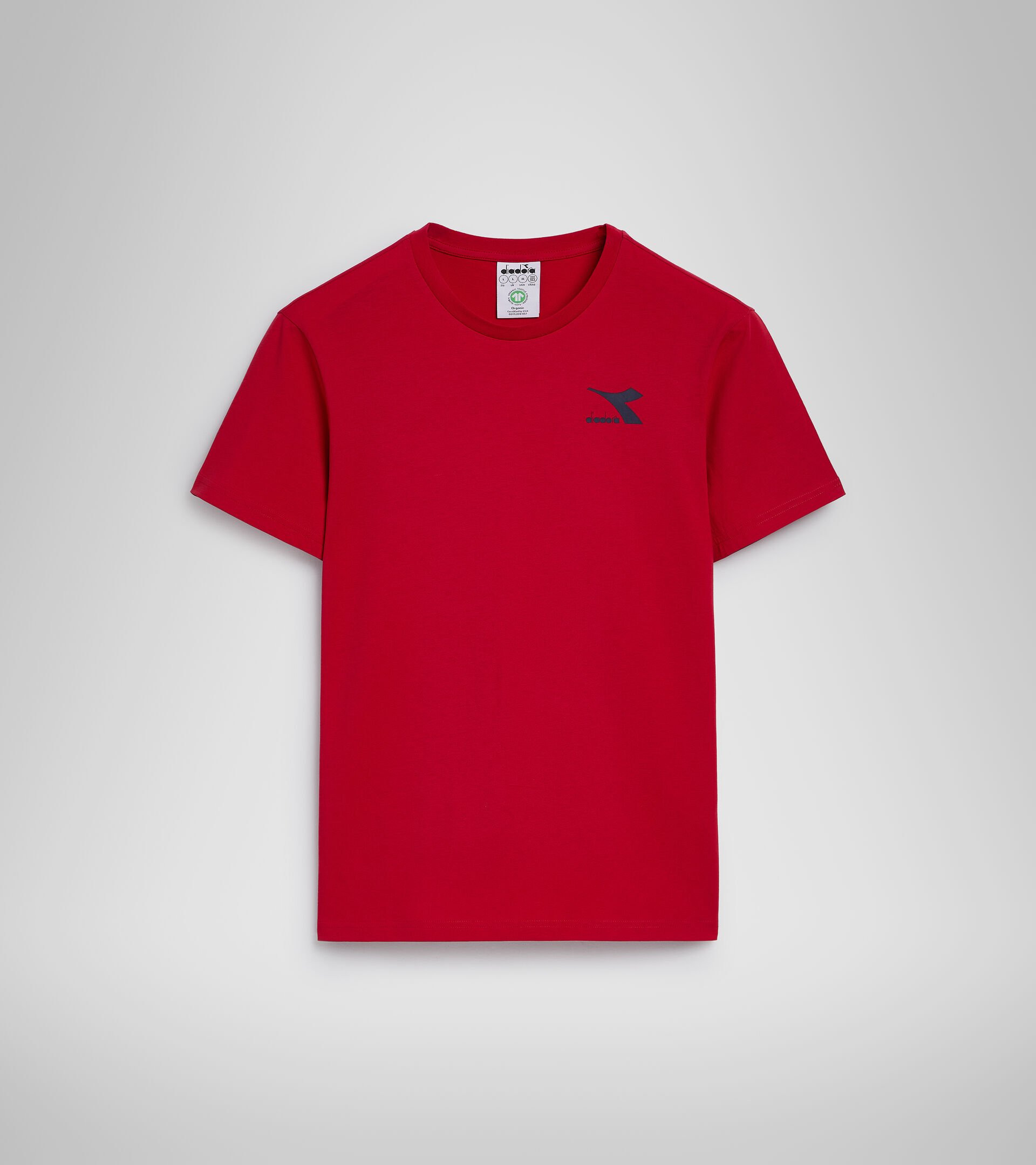 T-shirt - Men T-SHIRT SS CHROMIA TANGO RED - Diadora
