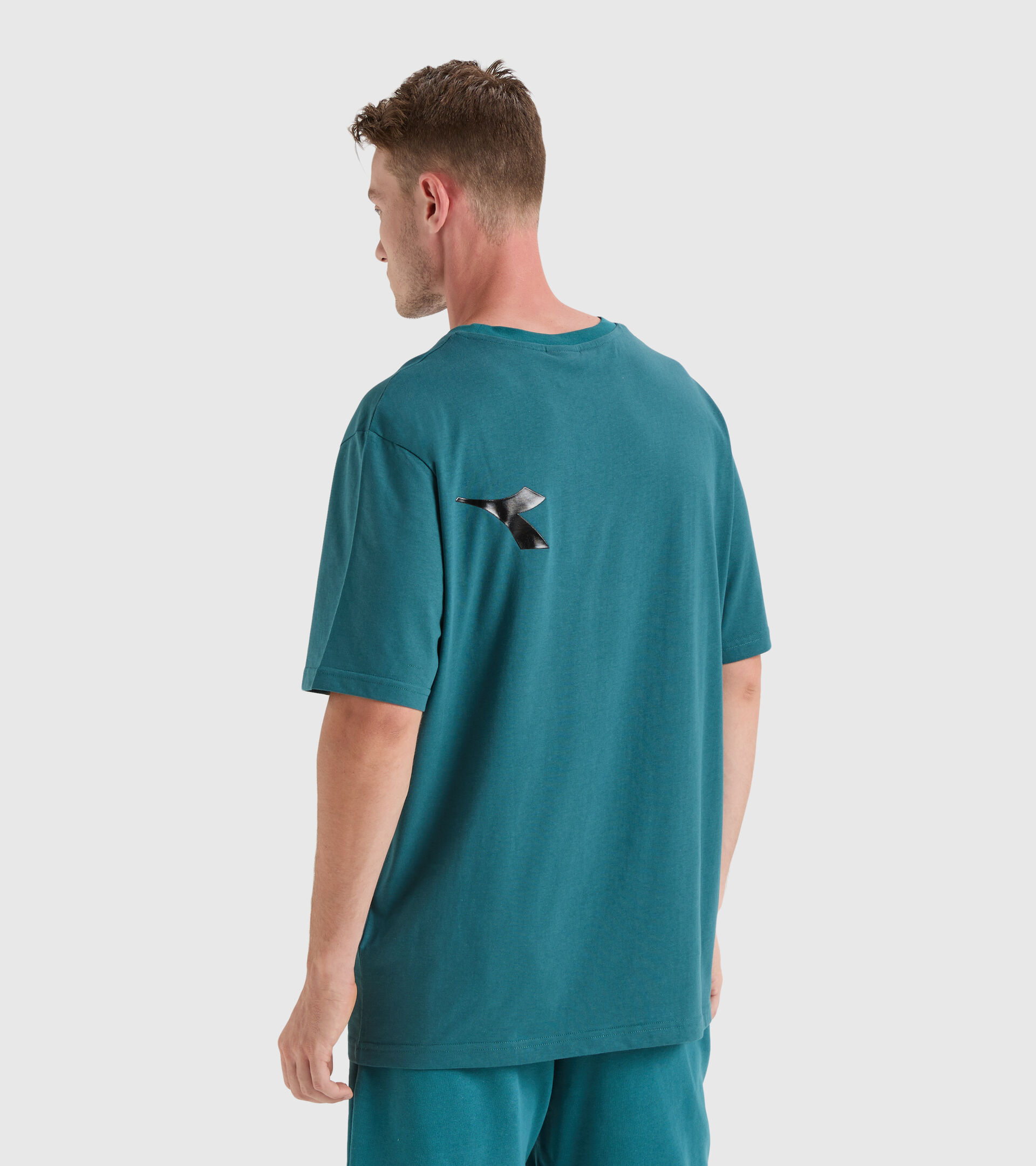 Cotton T-shirt - Unisex T-SHIRT SS MANIFESTO BLUE PACIFIC - Diadora