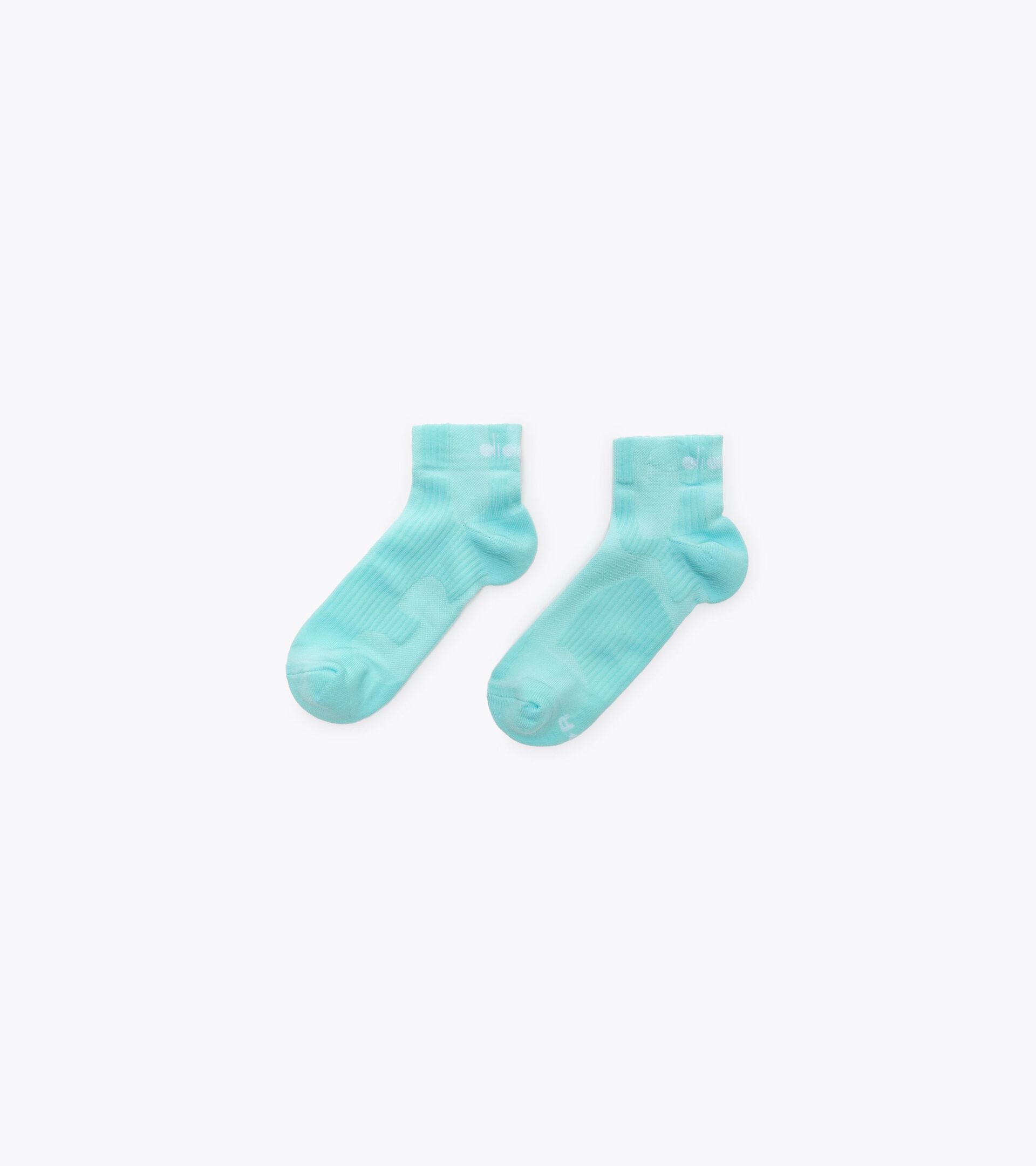 Calzini da running CUSHION QUARTER SOCKS AZZURRO ARUBA - Diadora