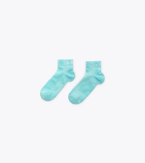 Gender neutral Running Socks CUSHION QUARTER SOCKS ARUBA BLUE - Diadora