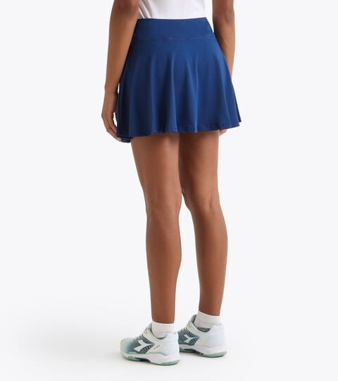 Tennis skirt - Women L. SKIRT COURT SALTIRE NAVY - Diadora