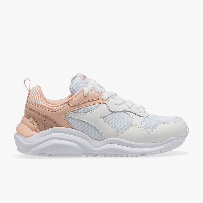 WHIZZ RUN WN, WHITE/PALE PEACH, large