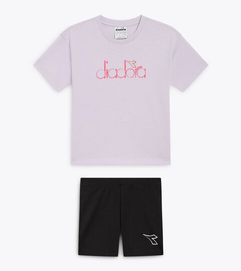 Ensemble de sport - T-shirt et short - Fille JG. SET ESSENTIAL SPORTS SS CHARDON - Diadora