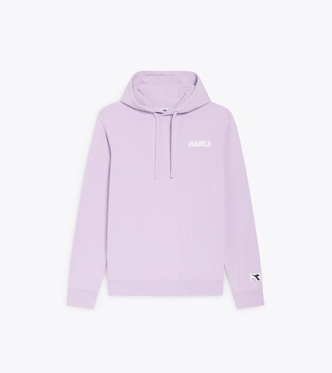 Casual hoodie - All-gender HOODIE ATHL. LOGO WING VIOLET - Diadora
