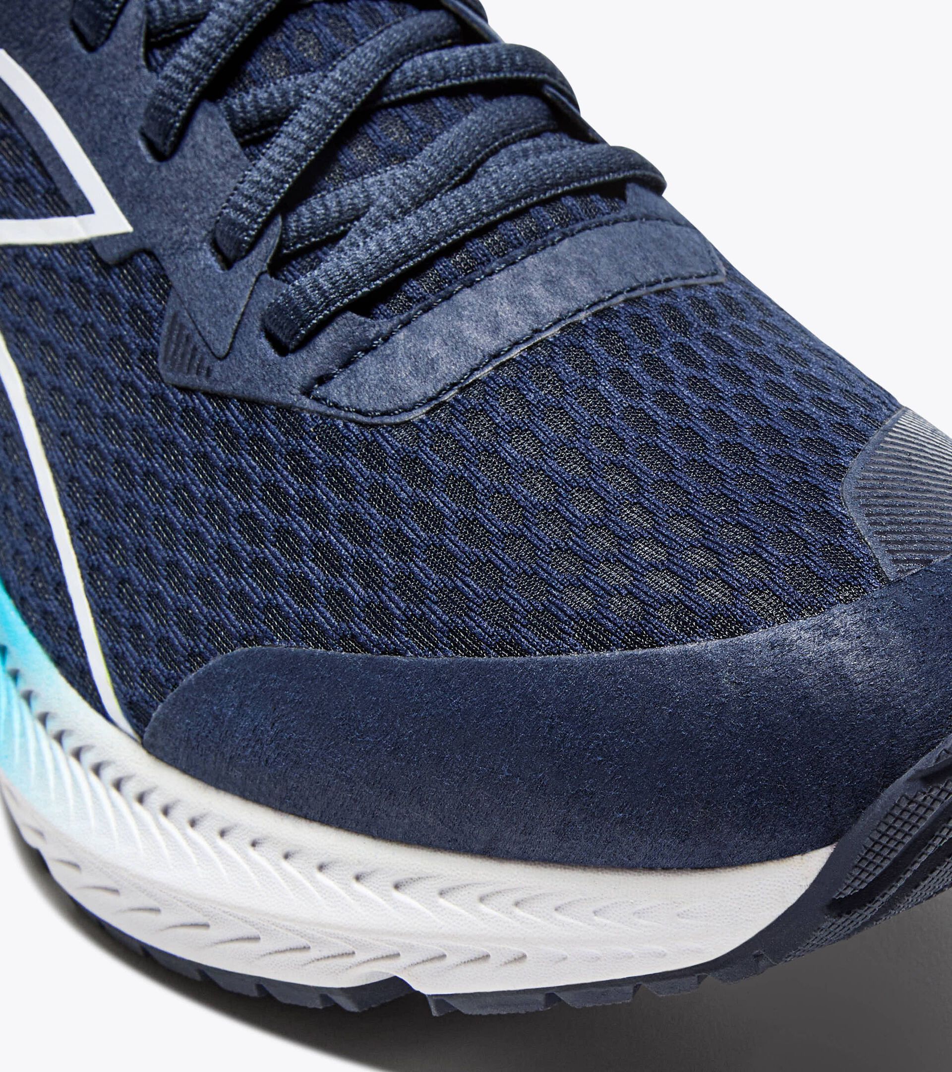Neutral running shoes - Men’s STRADA 3 BLUE CORSAIR/WHITE - Diadora