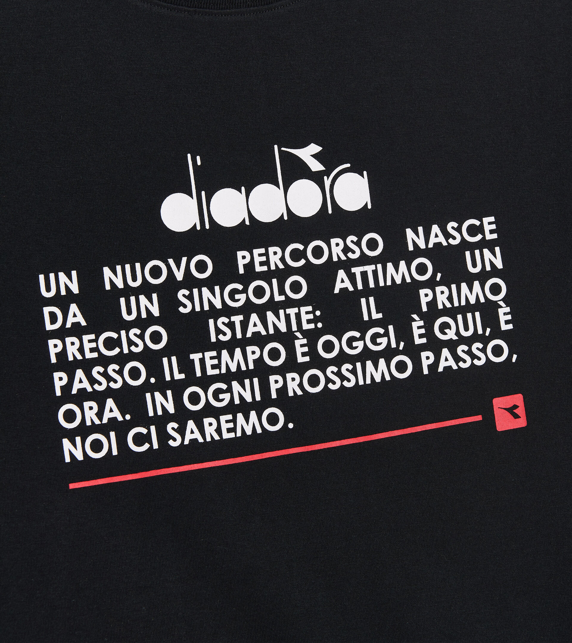 Sports T-shirt - Women L. T-SHIRT SS URBANITY BLACK - Diadora