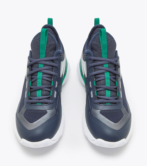 FINALE CLAY, NOIR IRIS/BLANC Tennis shoes for clay courts - Men FINALE CLAY NOIR IRIS/BLANC - Diadora