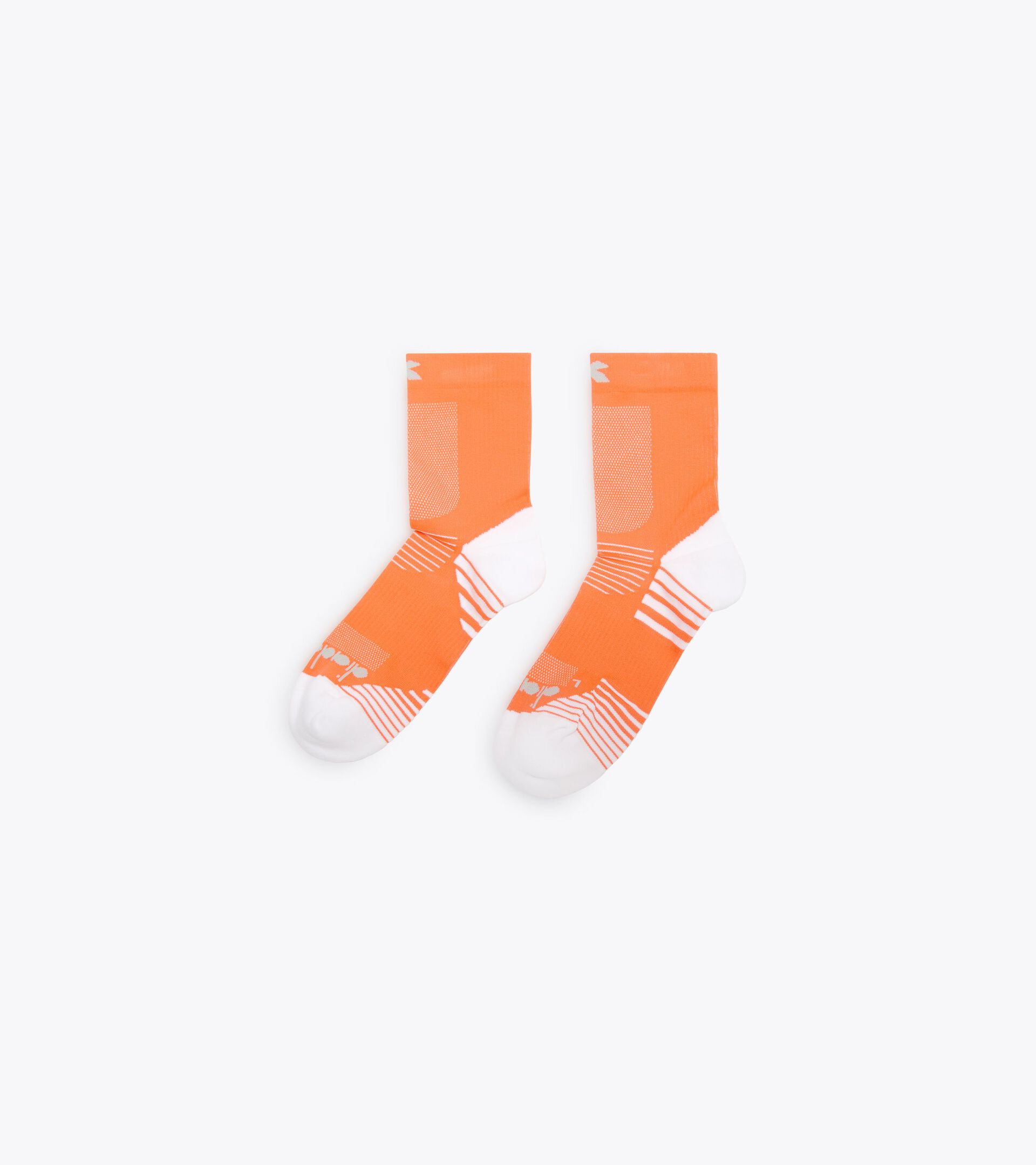 Calcetines de running - Para todos los géneros CREW SOCKS STRATOUNO NARANJA NECTARINA - Diadora