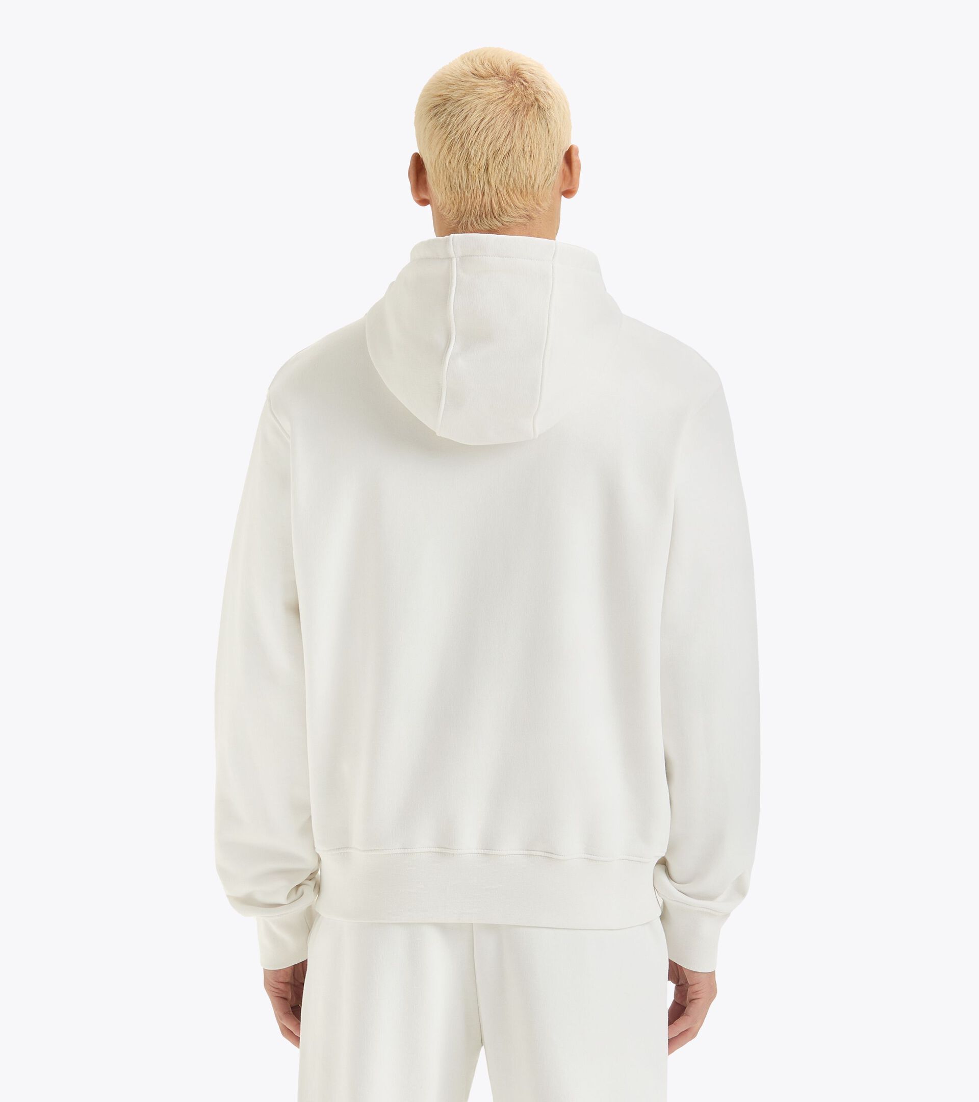 Sweatshirt mit Kapuze - genderneutral
 HOODIE ATHL. LOGO MILCH WEISS - Diadora