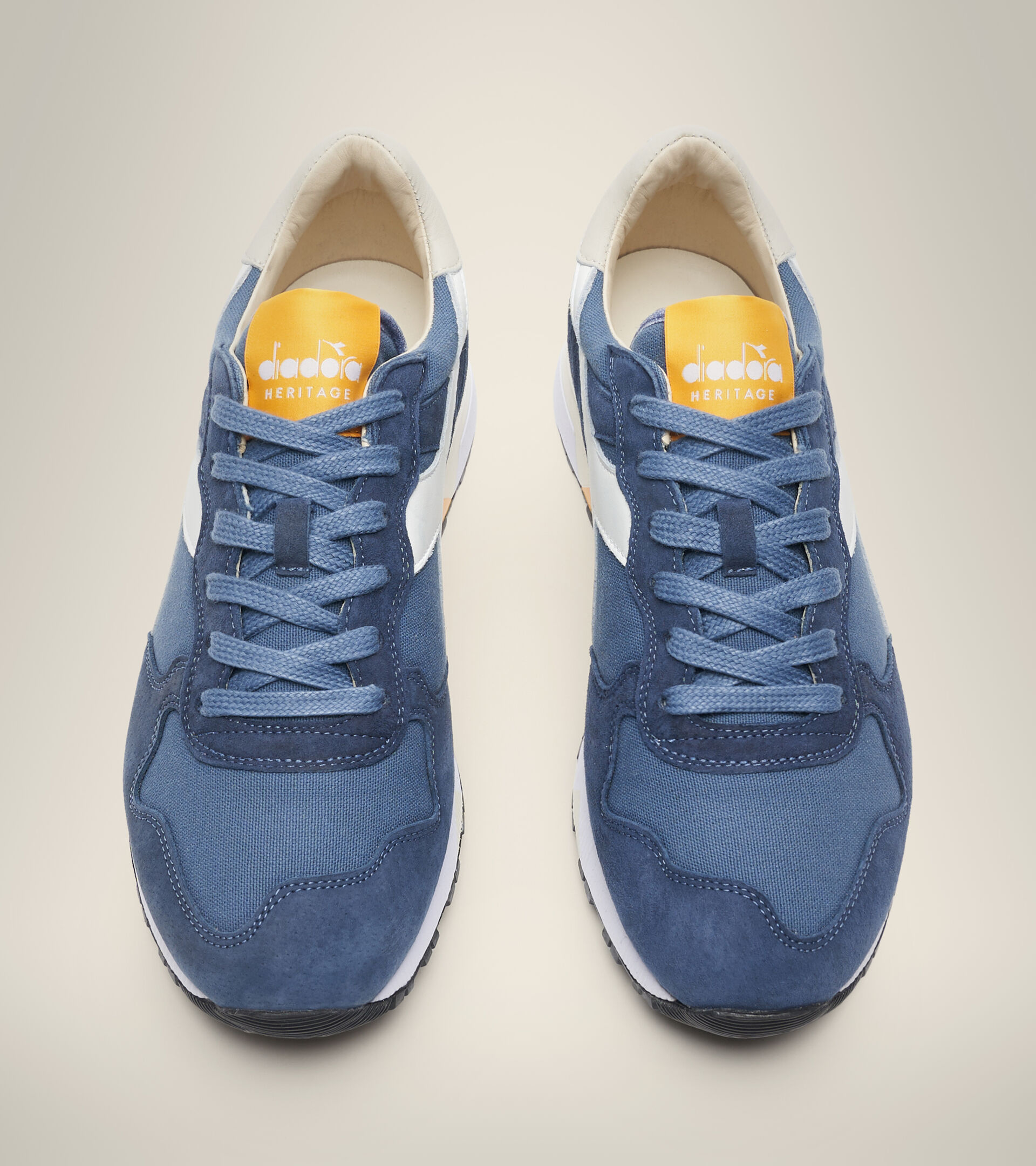 Heritage shoe - Men TRIDENT 90 C SW REAL TEAL/INSIGNIA BLUE - Diadora