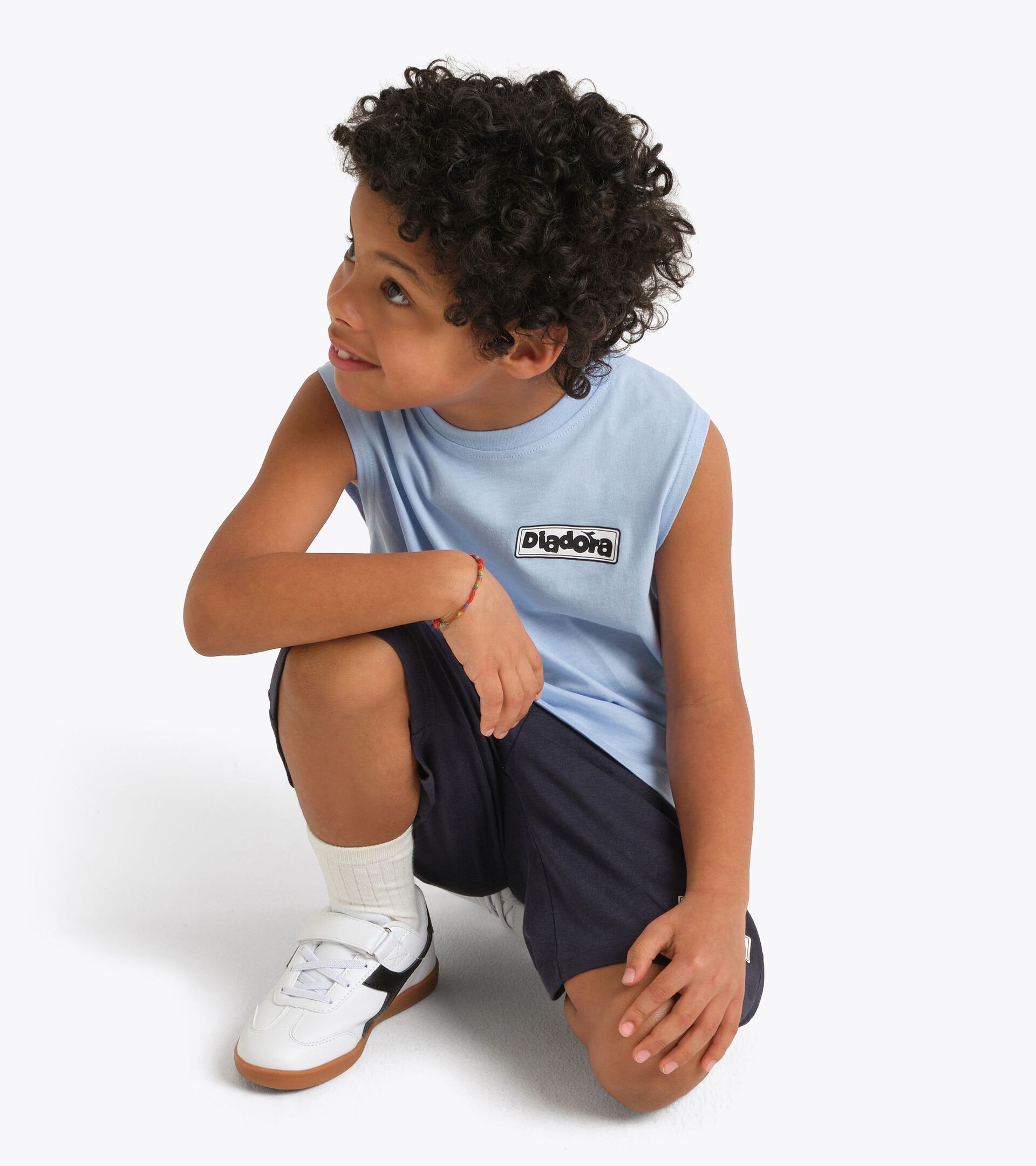 Conjunto deportivo - Camiseta sin mangas y pantal&oacute;n corto - Ni&ntilde;o
 JB. SET ESS. SPORTS SL RUTA AEREA - Diadora