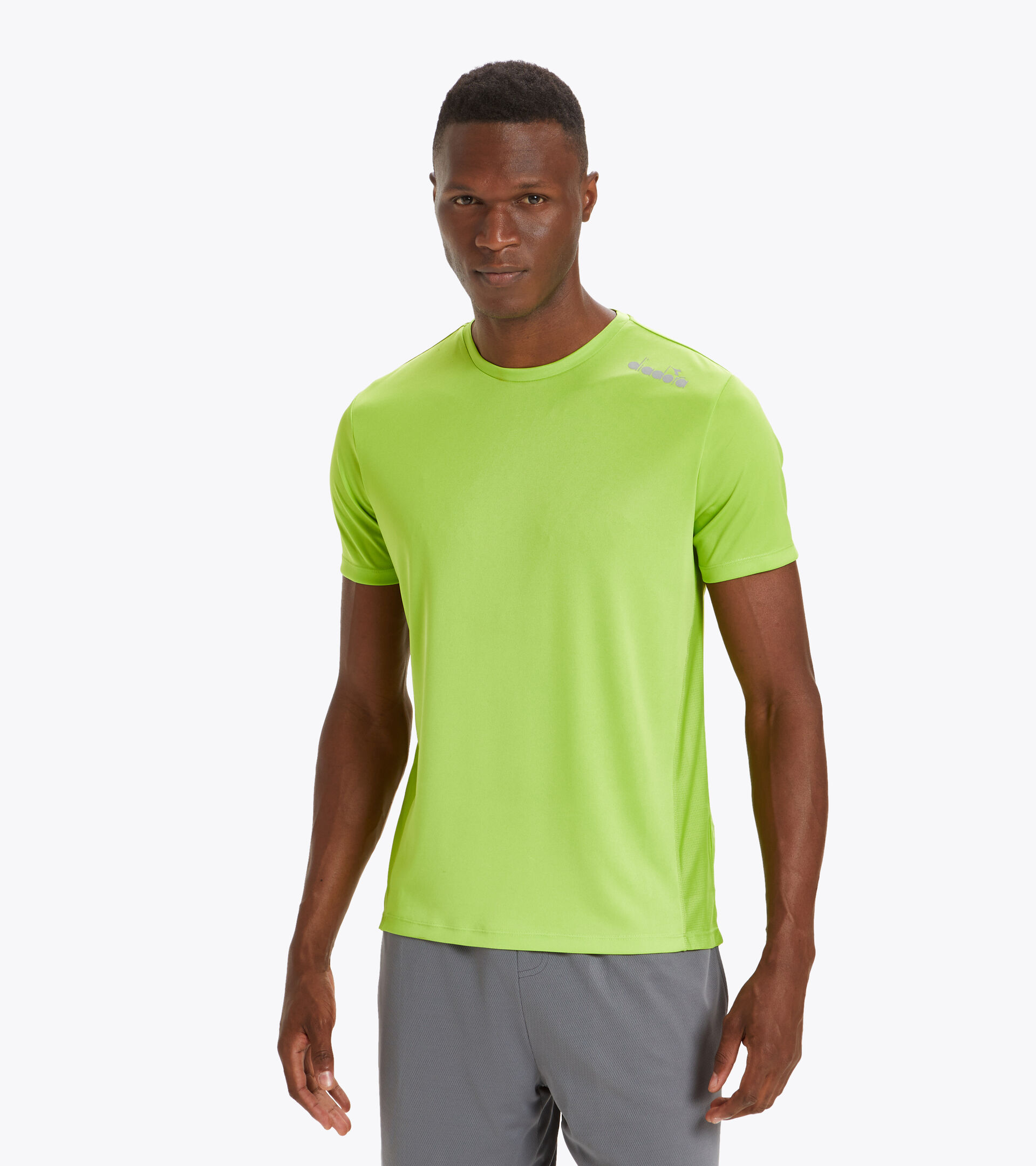 T-shirt de running - Homme SS CORE TEE CITRON VERT - Diadora