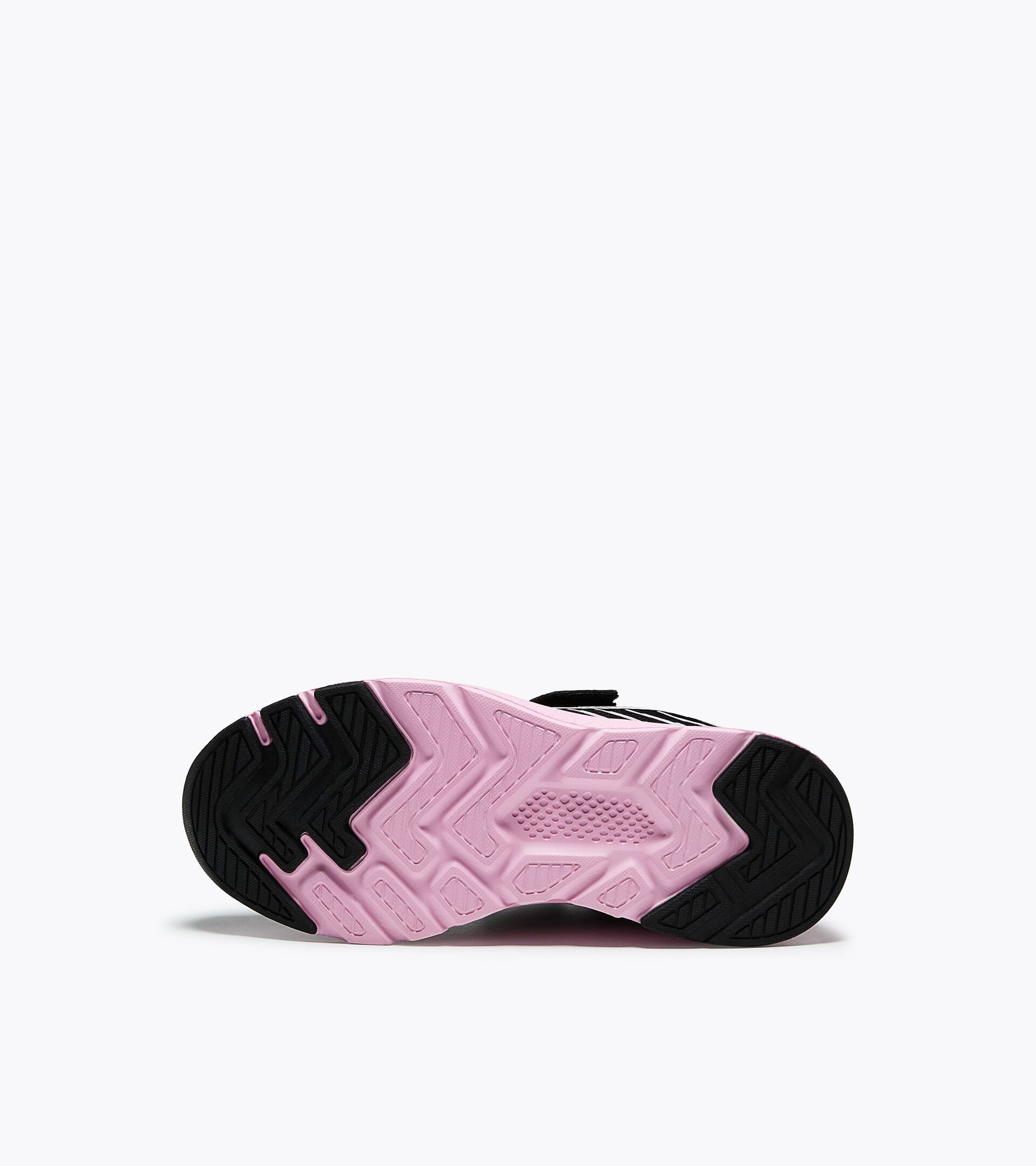 Junior running shoe - All-gender FALCON 6 JR V BLACK/WHITE/PINK - Diadora