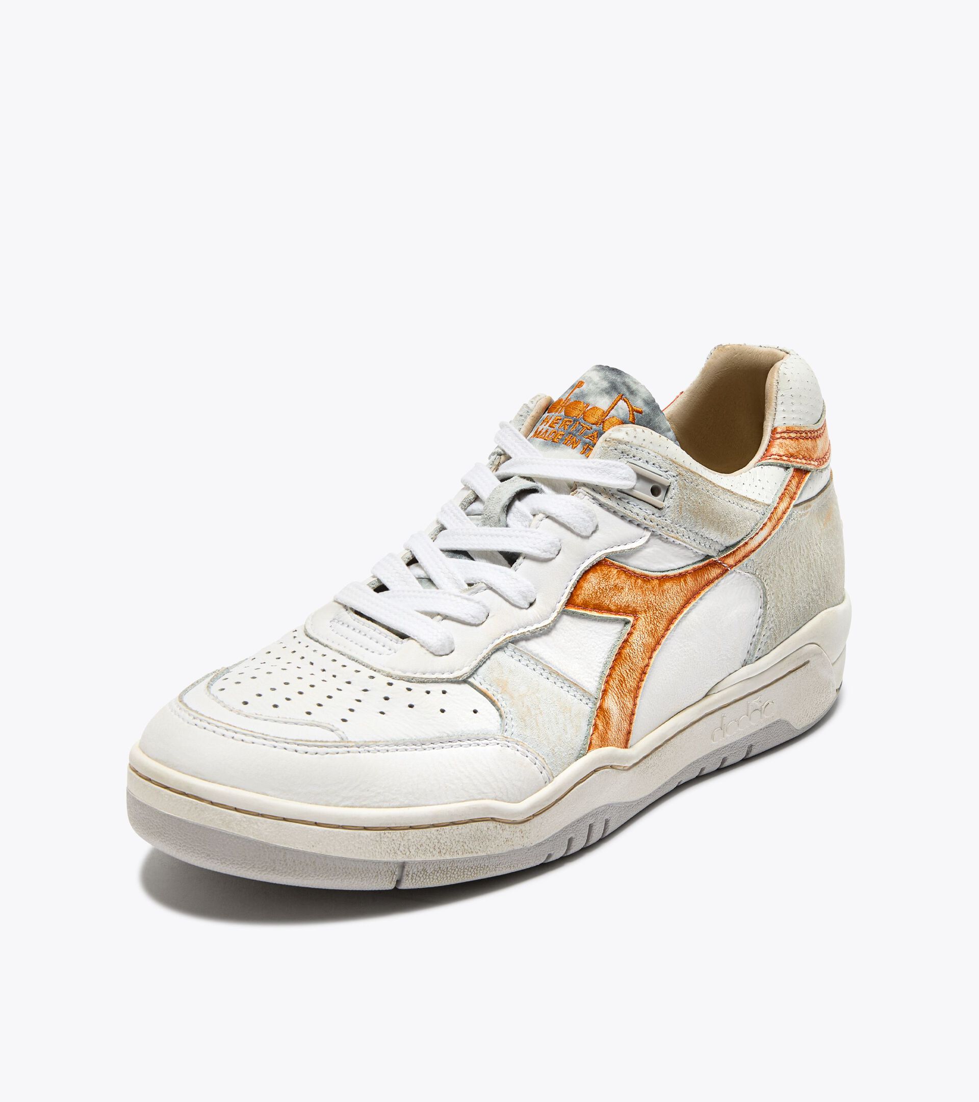 Heritage leather sneaker - Made In Italy - All-gender B.560 FORO ITALIA WHITE - Diadora