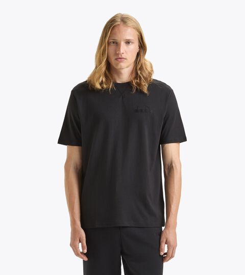 Camiseta - Gender neutral T-SHIRT SS ATHL. LOGO NEGRO - Diadora