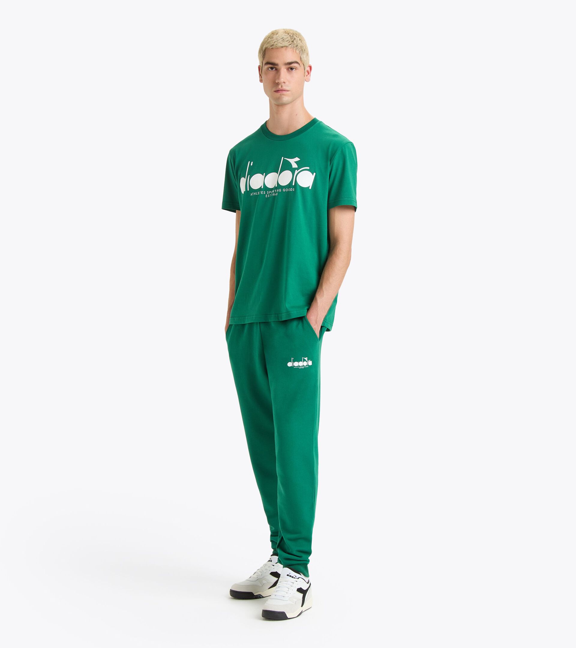 T-shirt - All-Gender T-SHIRT SS LOGO AVENTURINE - Diadora