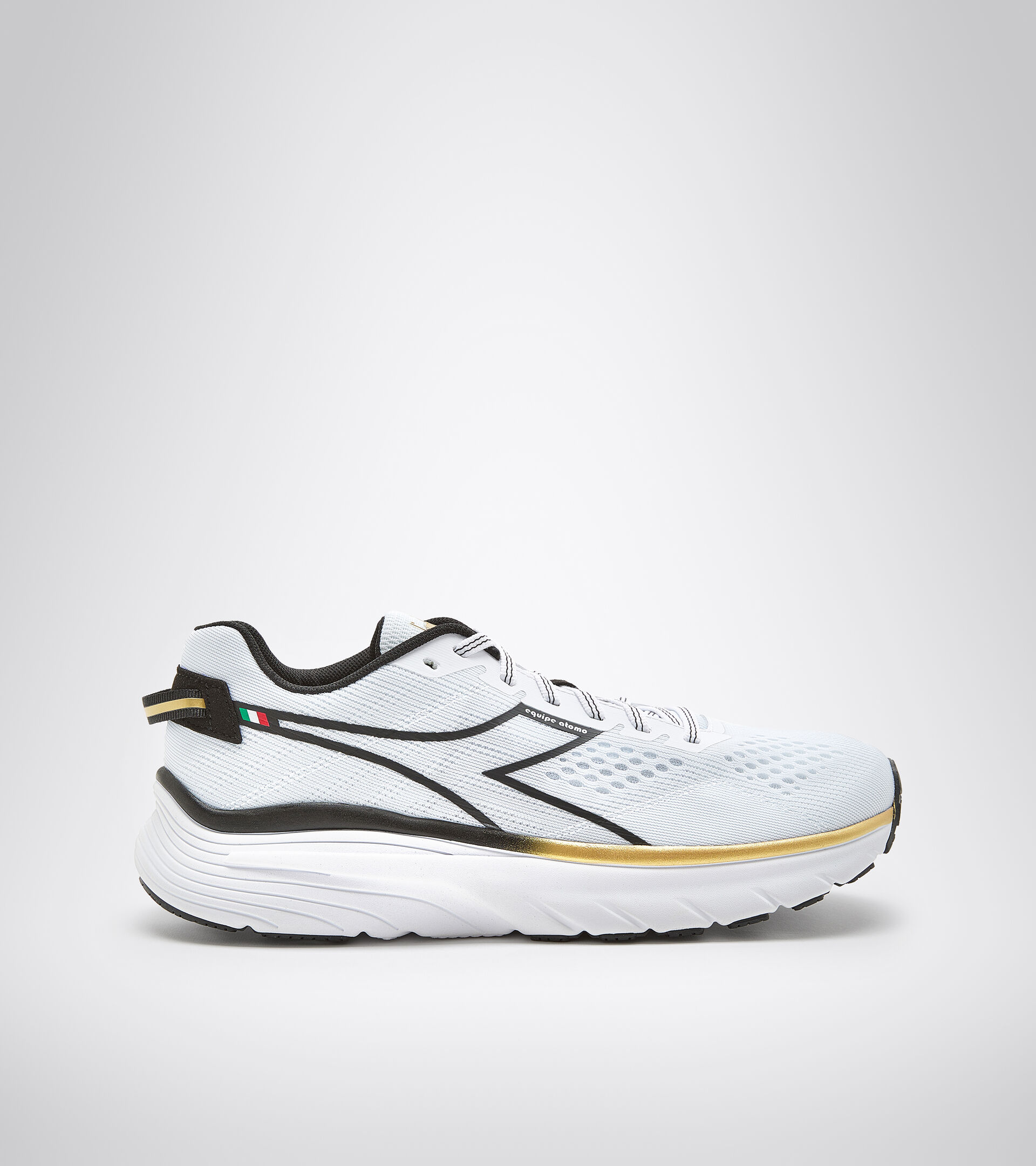 Zapatillas de running Made in Italy - Hombre EQUIPE ATOMO BIANCO/ORO/NERO - Diadora