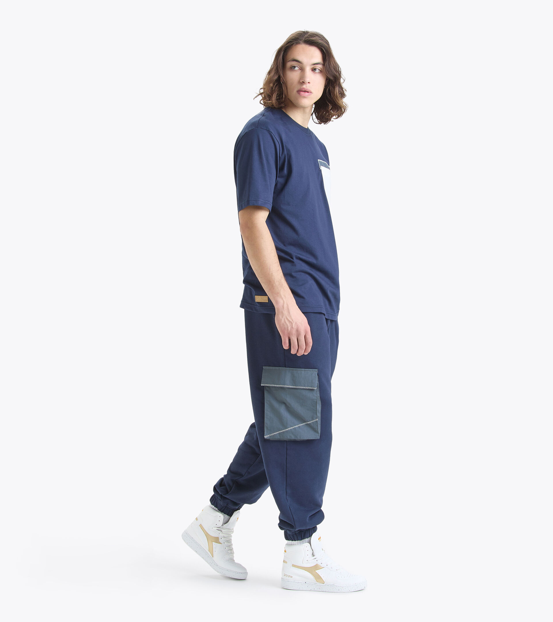Made in Italy sweatpants - Men  PANT 2030 BLUE CORSAIR - Diadora