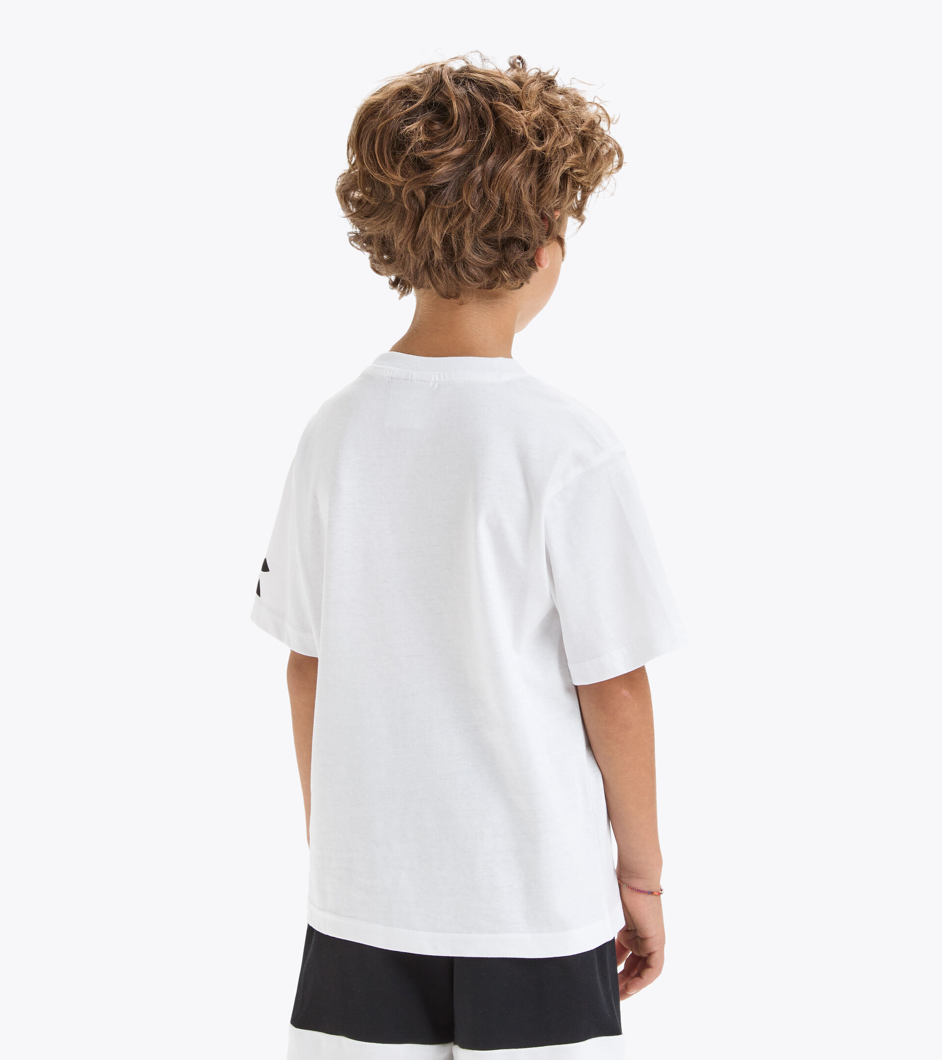 T-Shirt - Jungen JB. T-SHIRT SS BOUNCE STRAHLEND WEISSE - Diadora