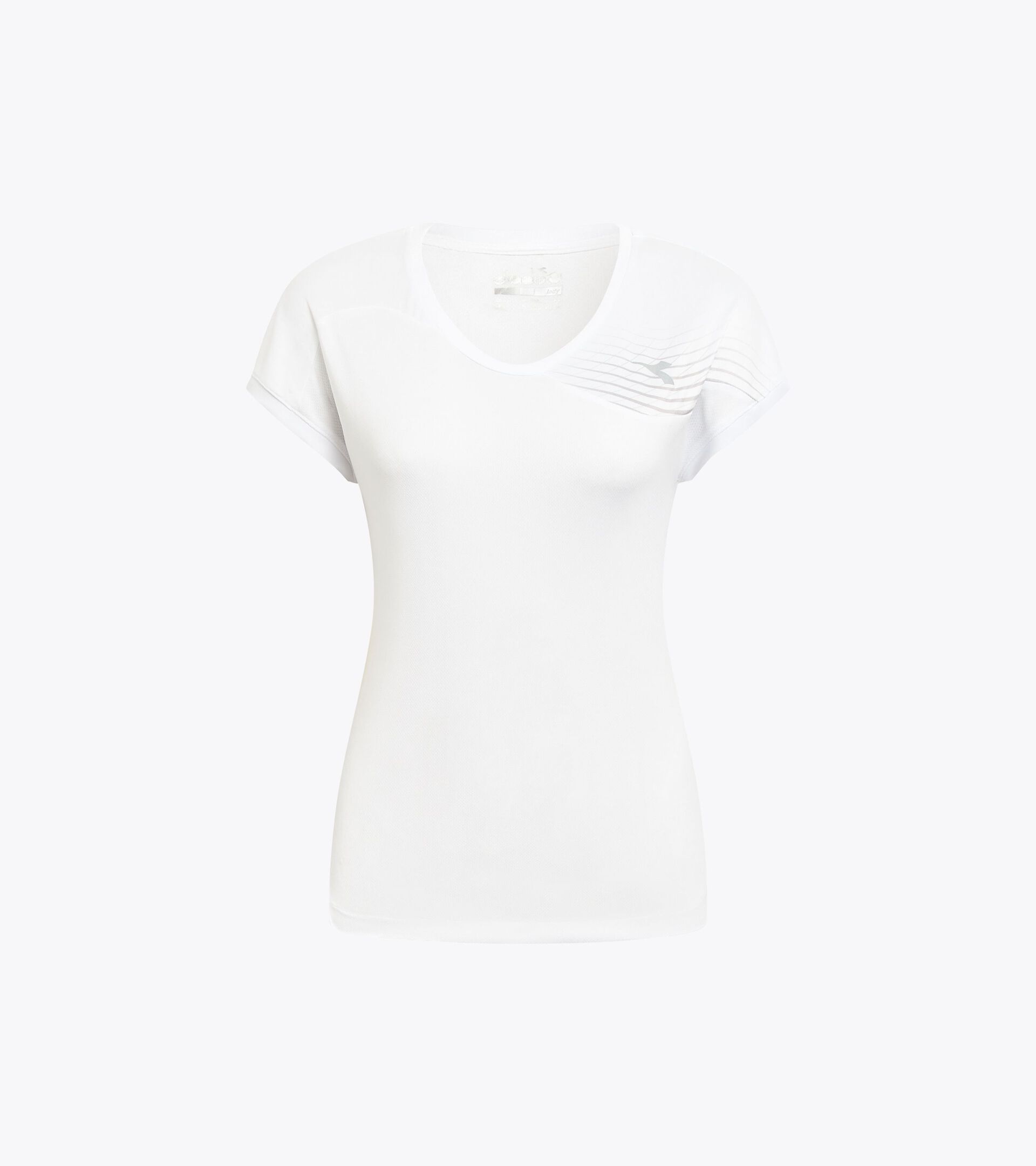 Camiseta de tenis - Mujer L. T-SHIRT COURT BLANCO VIVO - Diadora