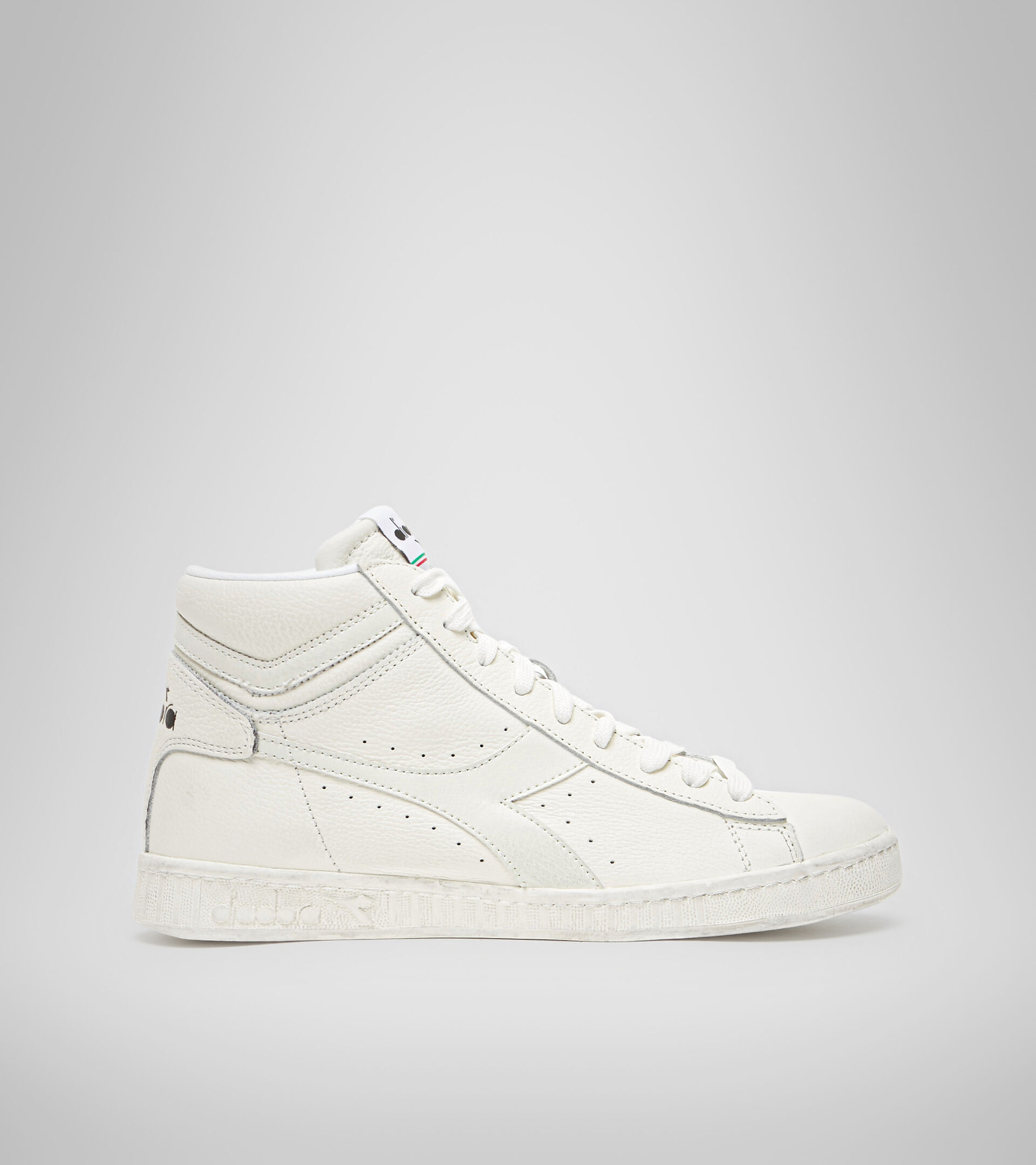 Footwear Sportswear UNISEX GAME L HIGH WAXED BLANCO/BLANCO/BLANCO Diadora