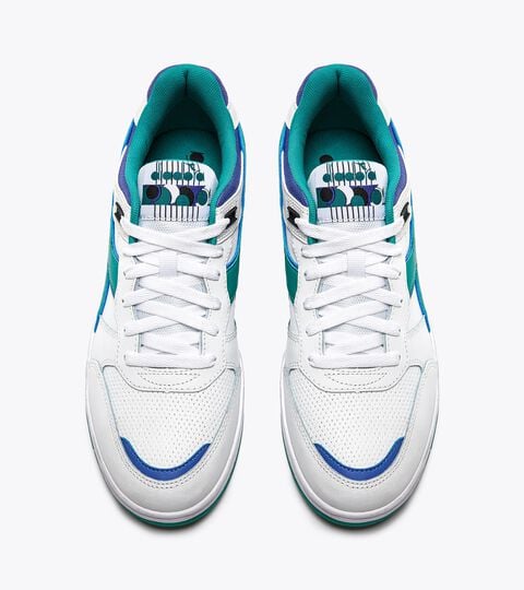 B.56 ICONA, WHITE/GREENLAKE Sporty sneakers - Gender neutral B.56 ICONA WHITE/GREENLAKE - Diadora
