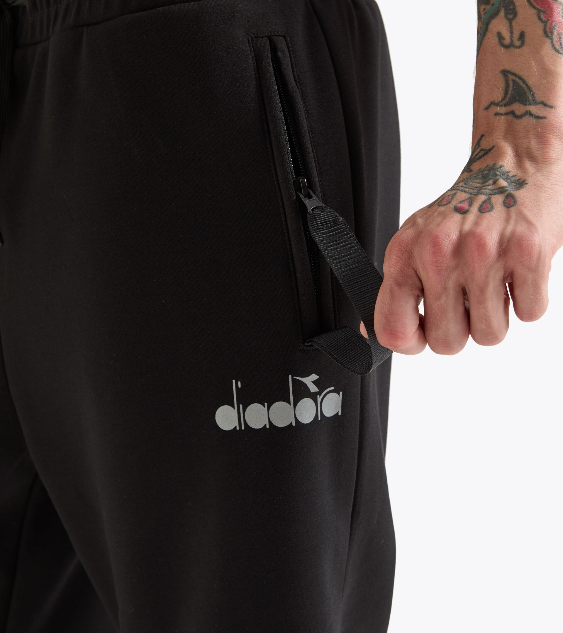 Training trousers - Men’s PANTS BUDDYFIT BLACK - Diadora