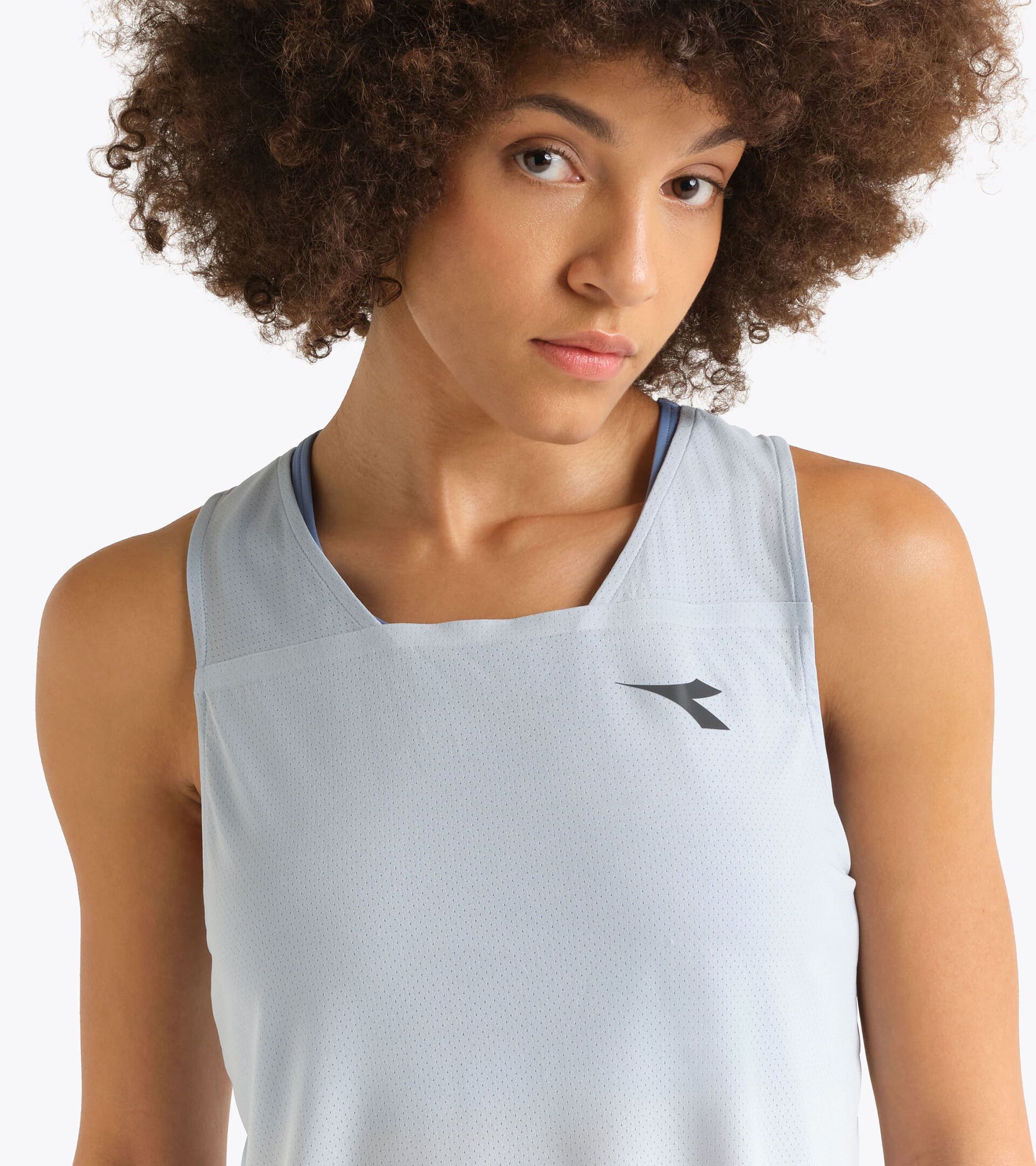 D&eacute;bardeur FIBRAZERO super l&eacute;ger  - Running - Femme
 L. TANK SUPER LIGHT FIBRAZERO SKYRIDE - Diadora