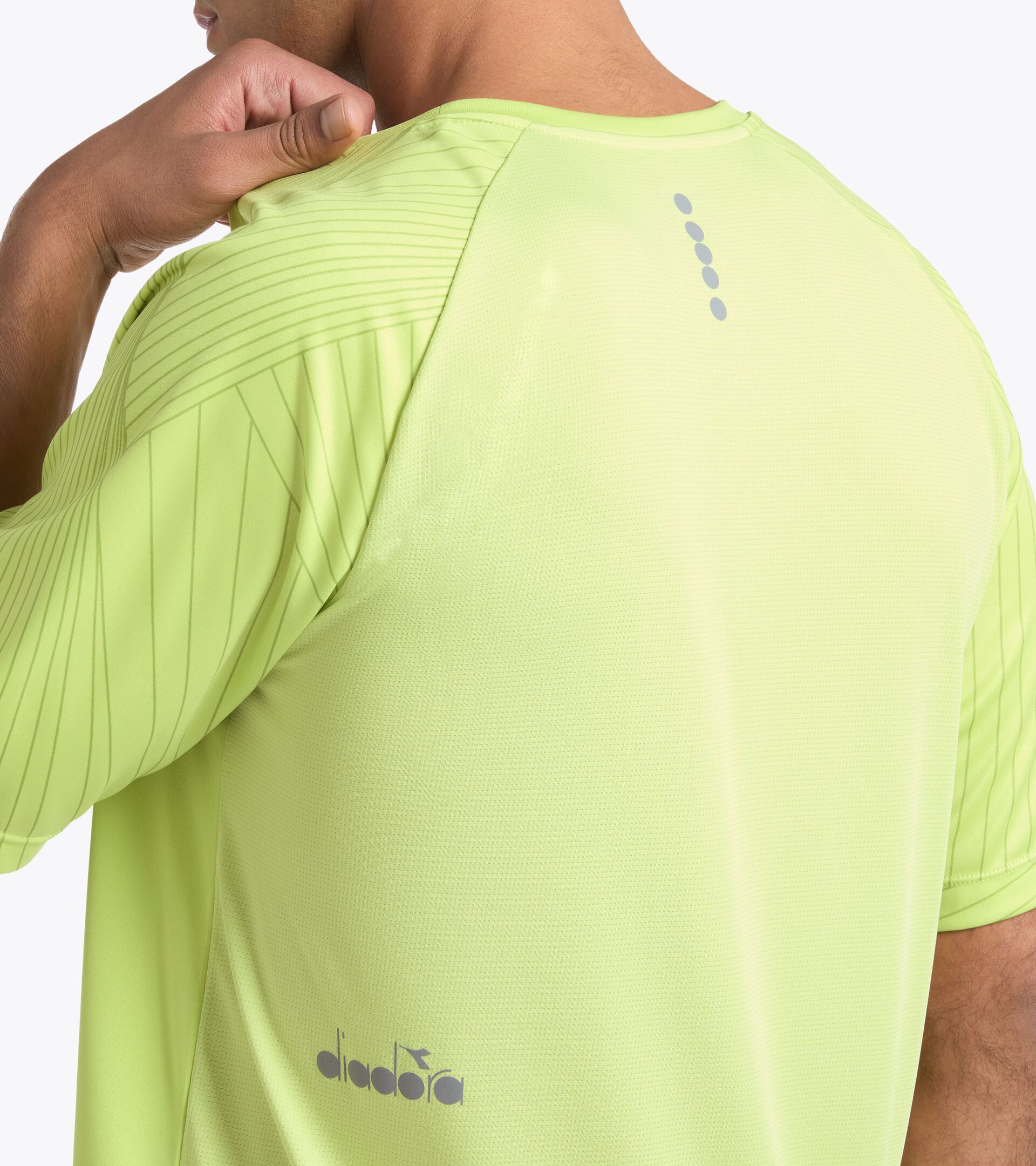 Camiseta de manga corta - Hombre SS T-SHIRT COURT LIMA SILVESTRE - Diadora