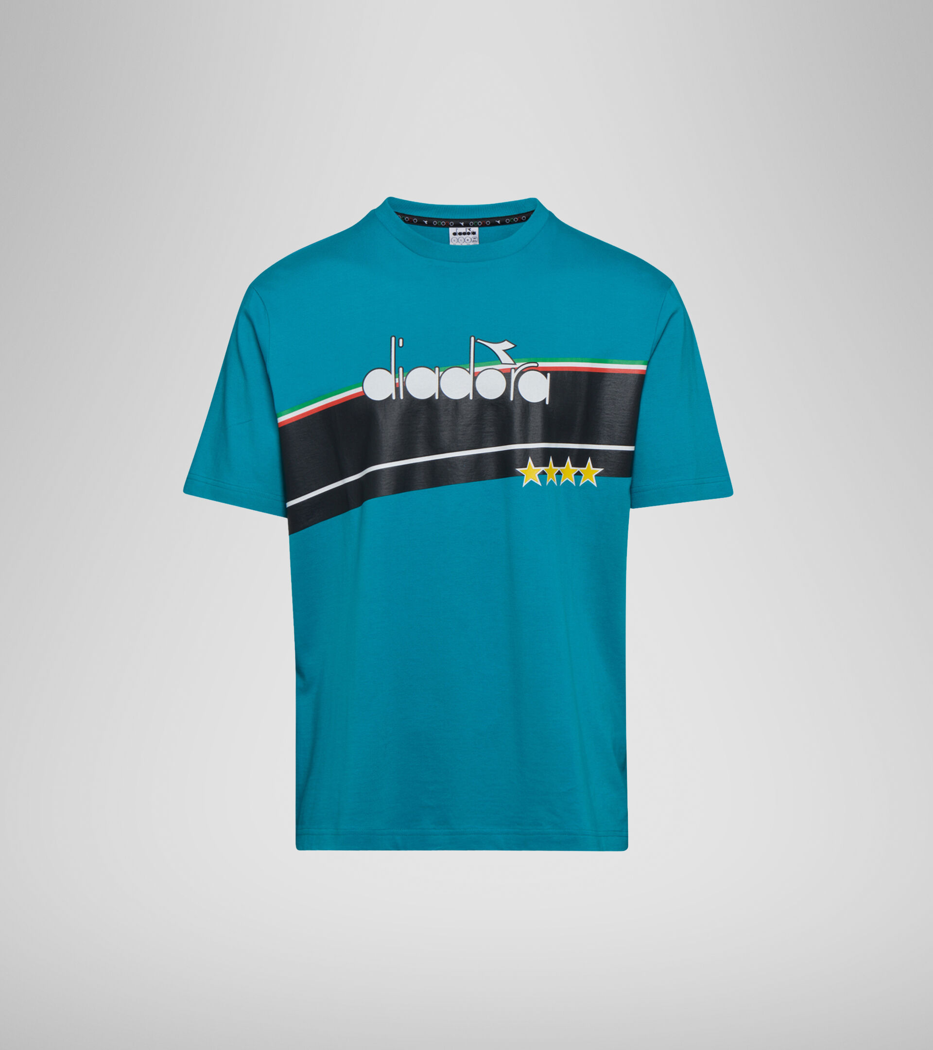 T-shirt - Men T-SHIRT SS ICON STELLA ACQUA GREEN - Diadora