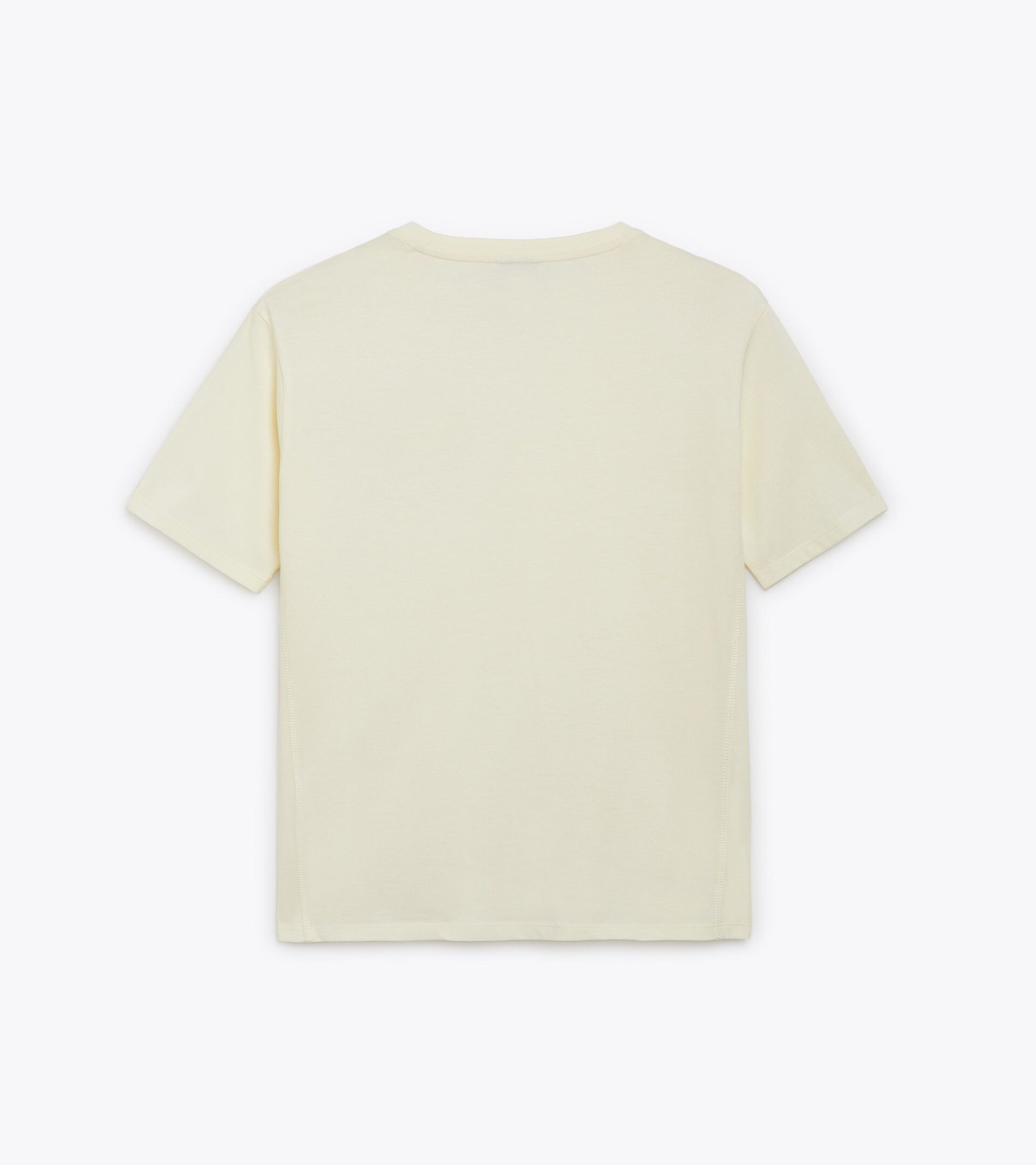 T-shirt de sport - Femme L.T-SHIRT SS SLIT BLANCHE VANILLE GLACE - Diadora