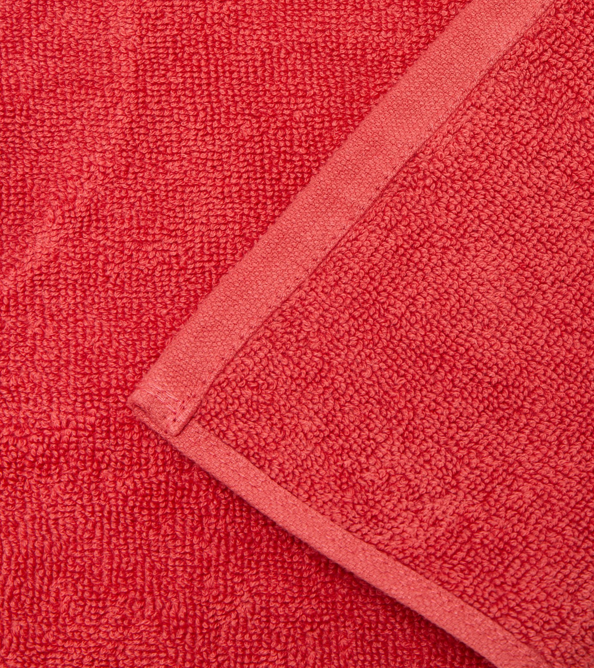 Cotton terry cloth towel TOWEL GYM CAYENNE RED - Diadora